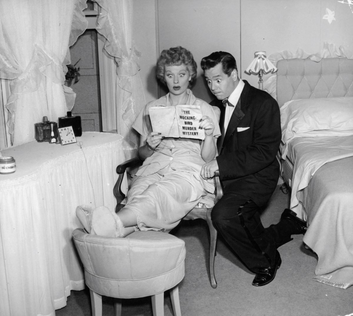 Lucille Ball and Desi Arnaz