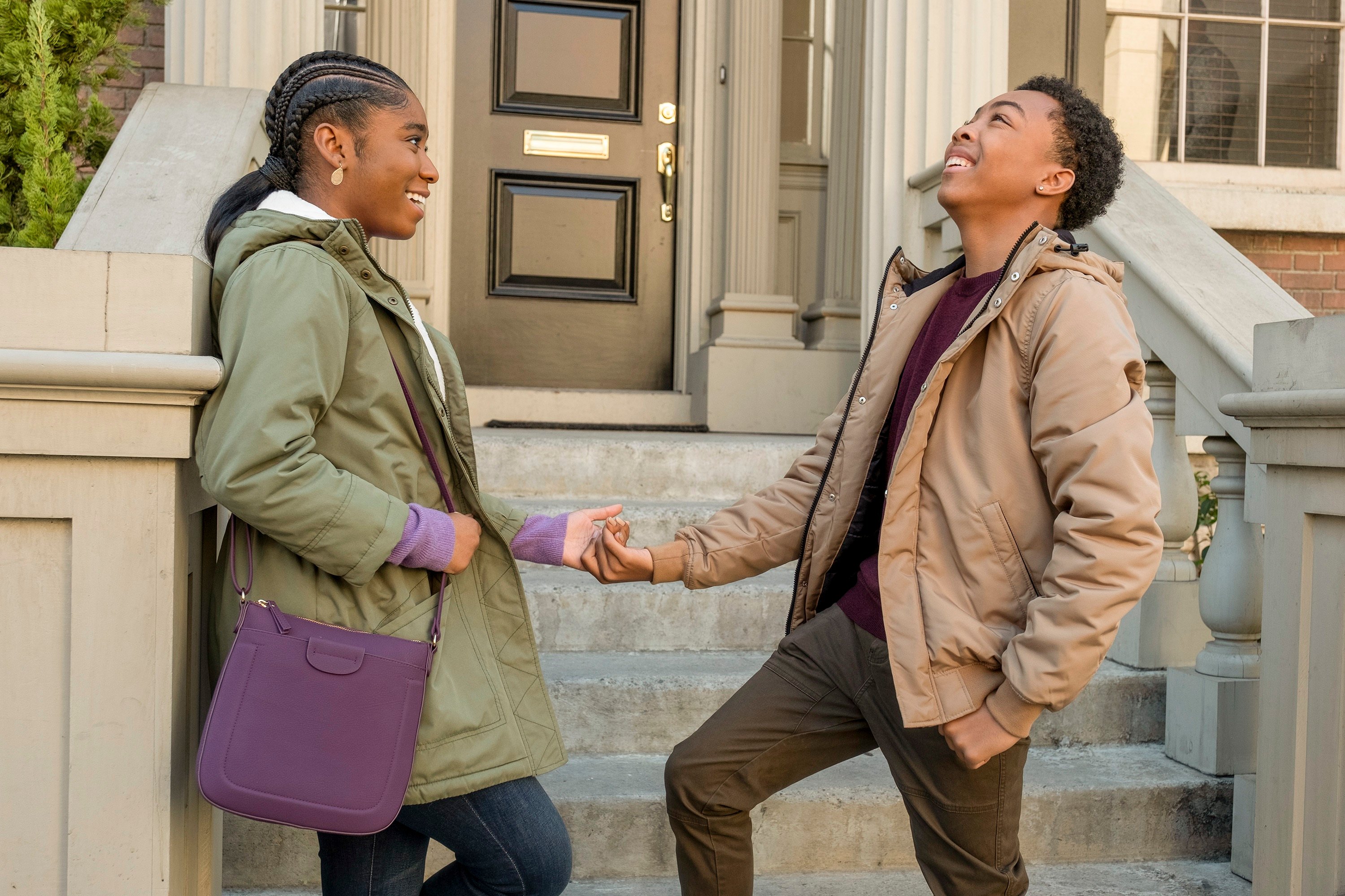 'This Is Us' Lyric Ross and Asante Blackk as Deja and Malik