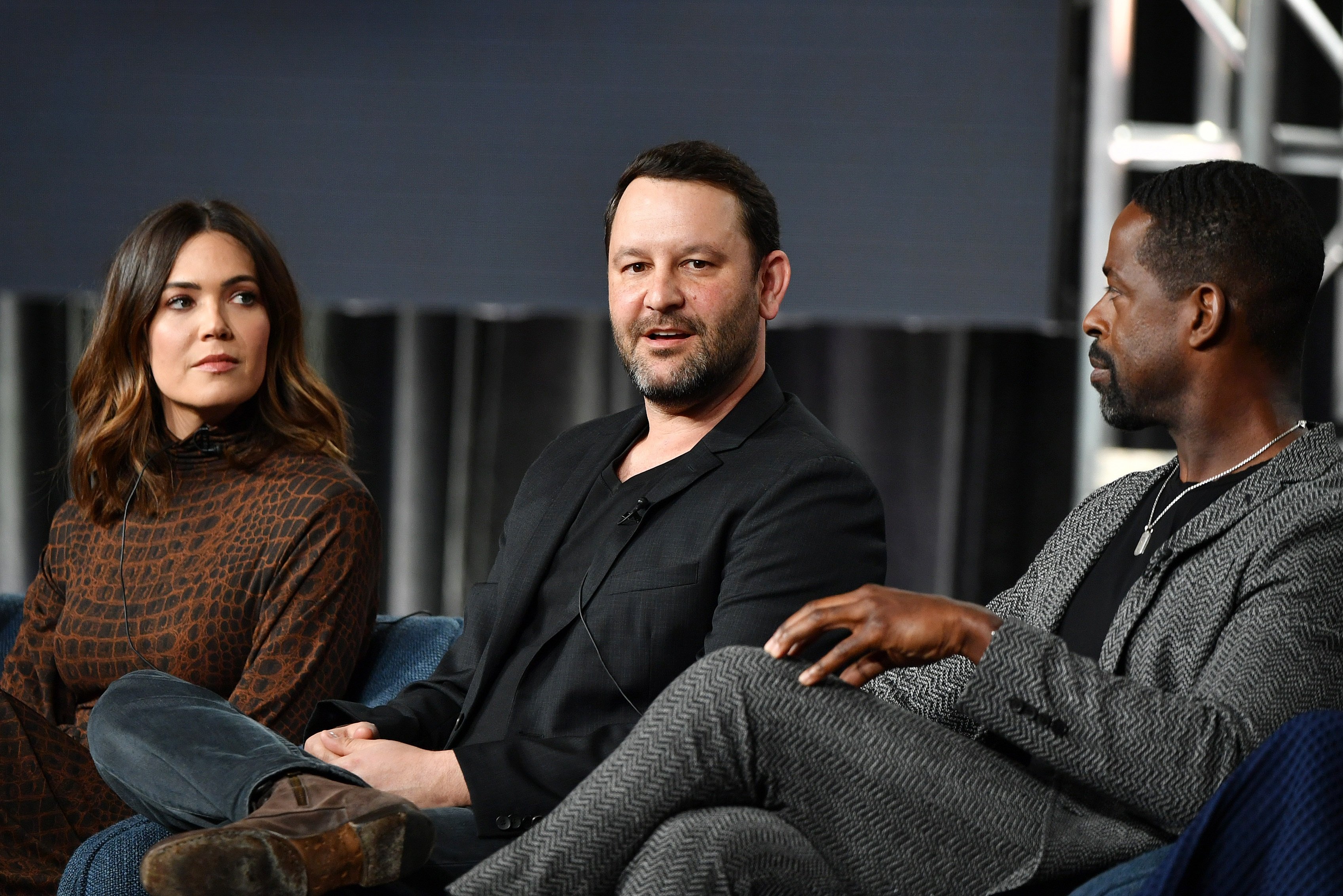 'This Is Us' Mandy Moore, Dan Fogelman and Sterling K. Brown