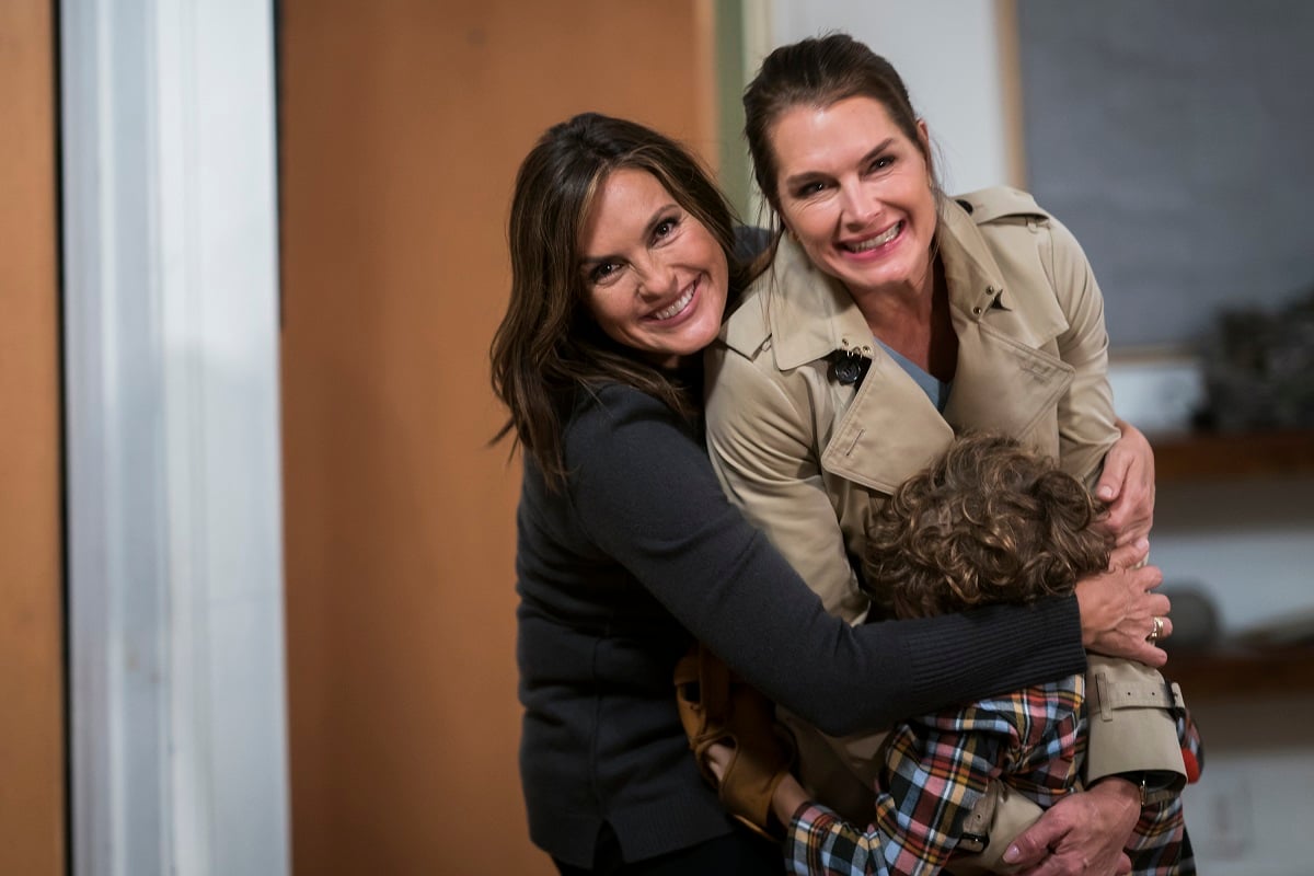 Mariska Hargitay, Brooke Shields, and Ryan Buggle