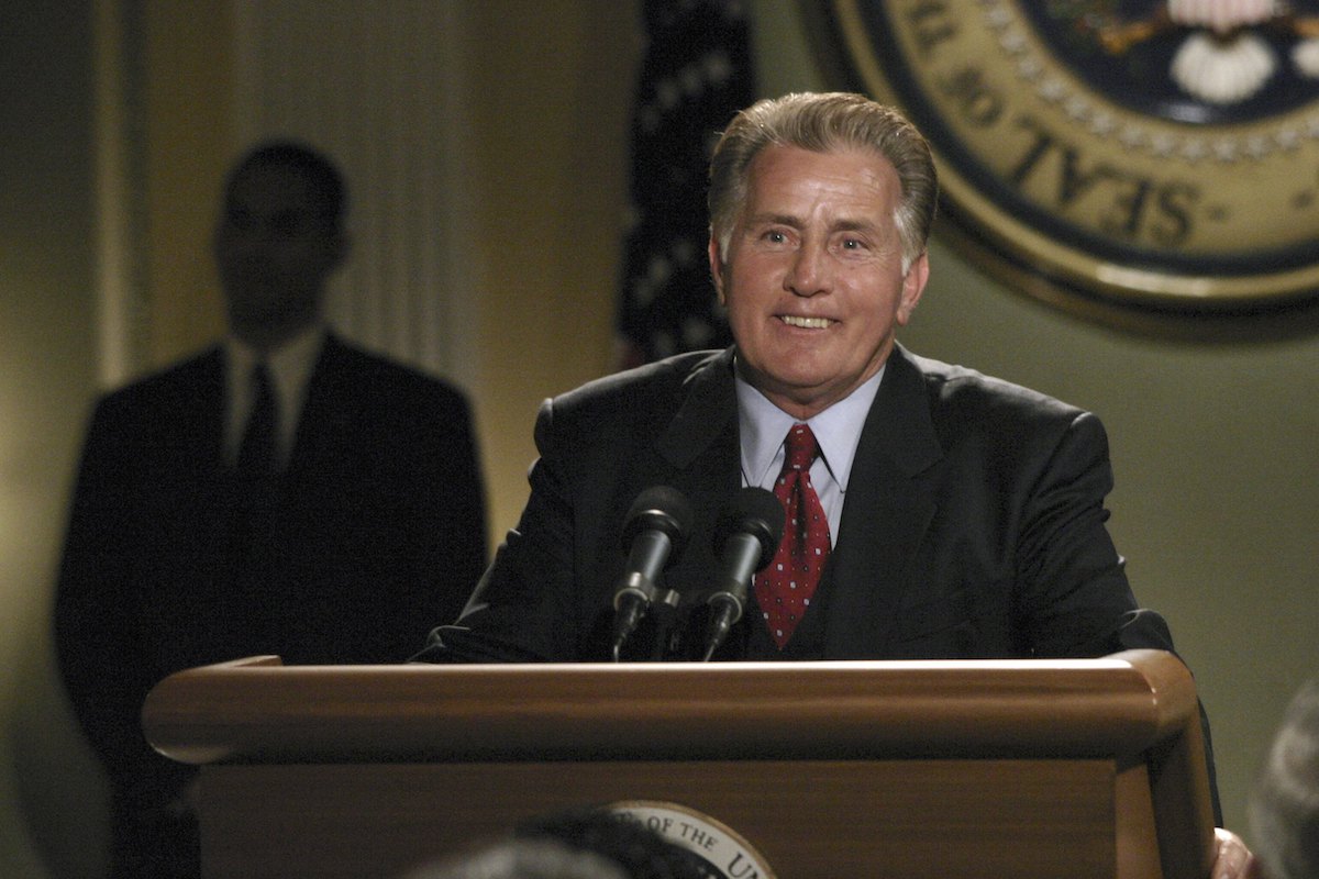 Martin Sheen in 'The West Wing.'
