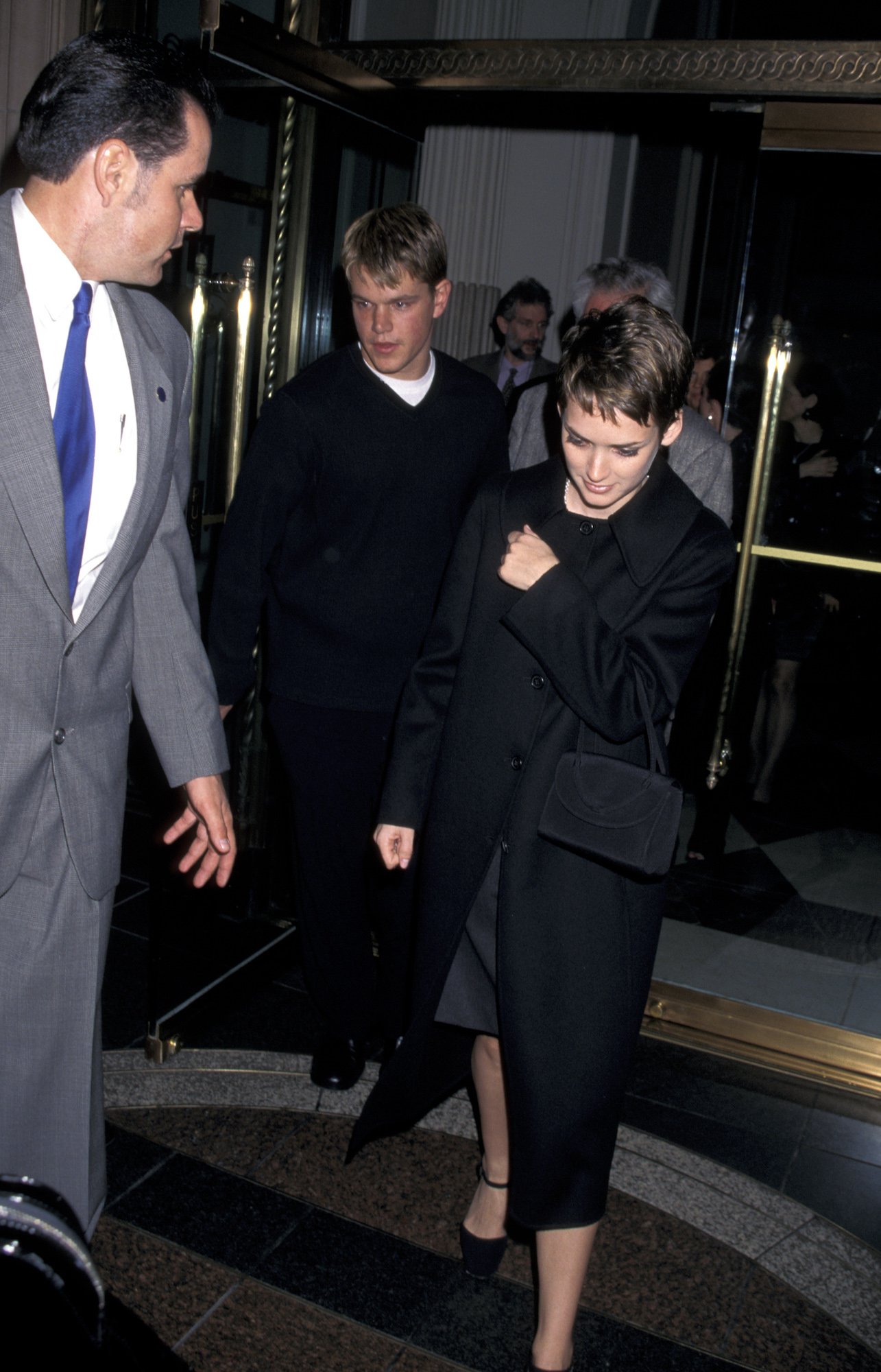 Matt Damon and Winona Ryder