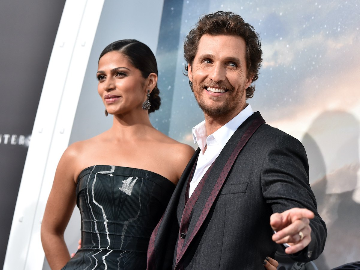 Matthew McConaughey and Camila Alves