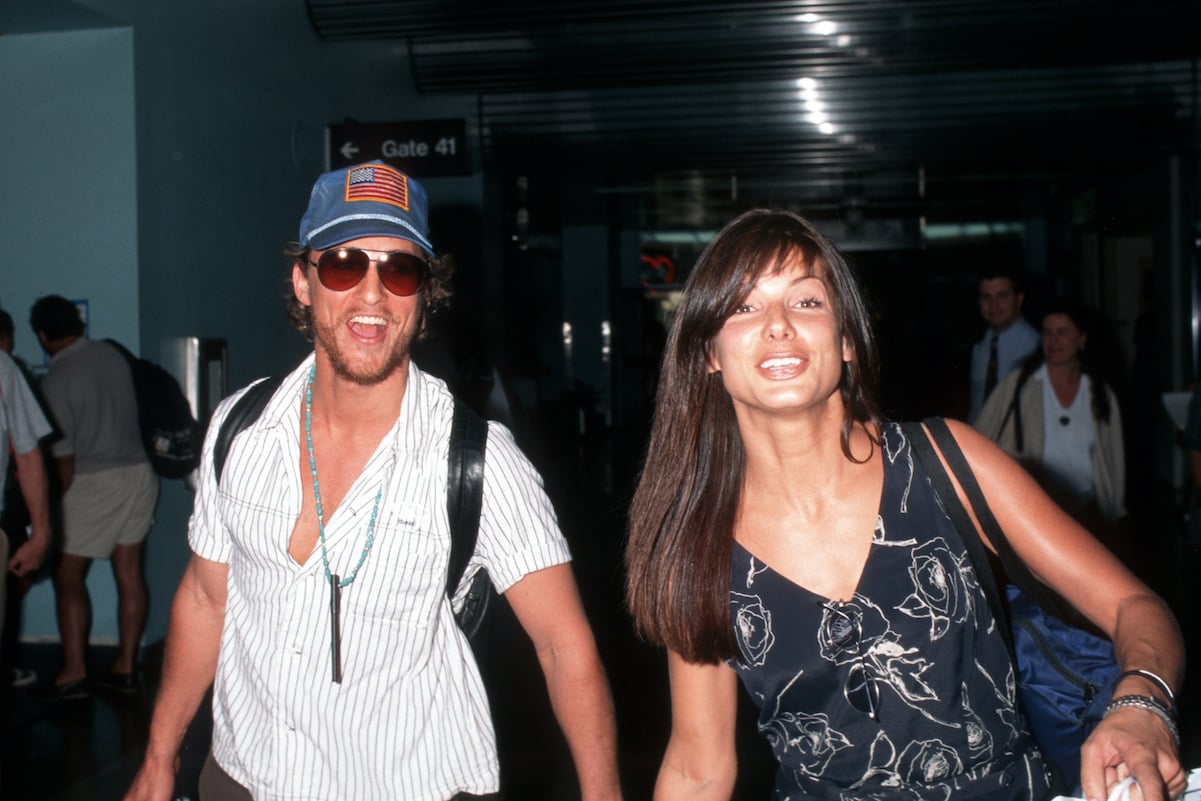 Matthew McConaughey and Sandra Bullock