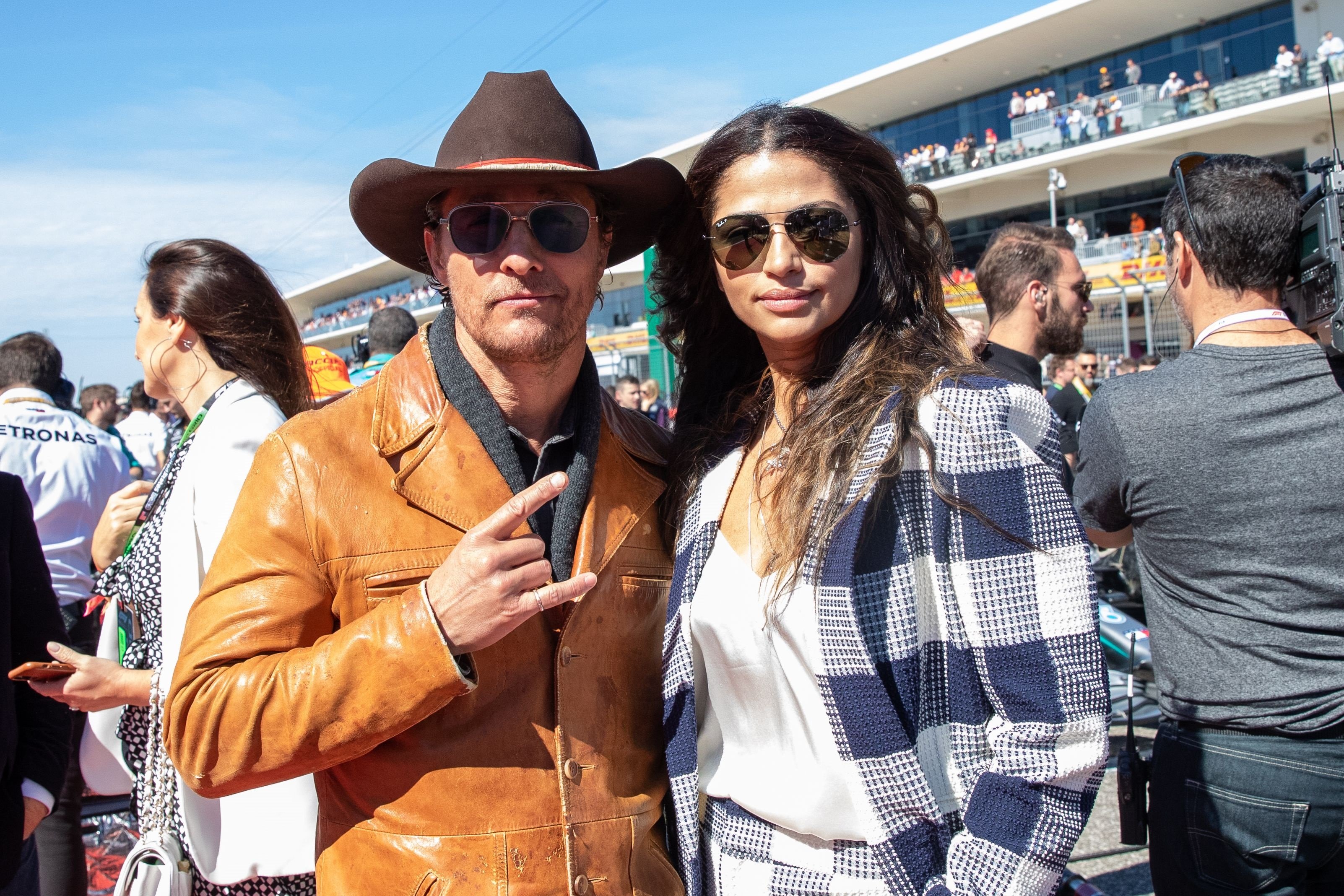 Matthew McConaughey and Camila Alves