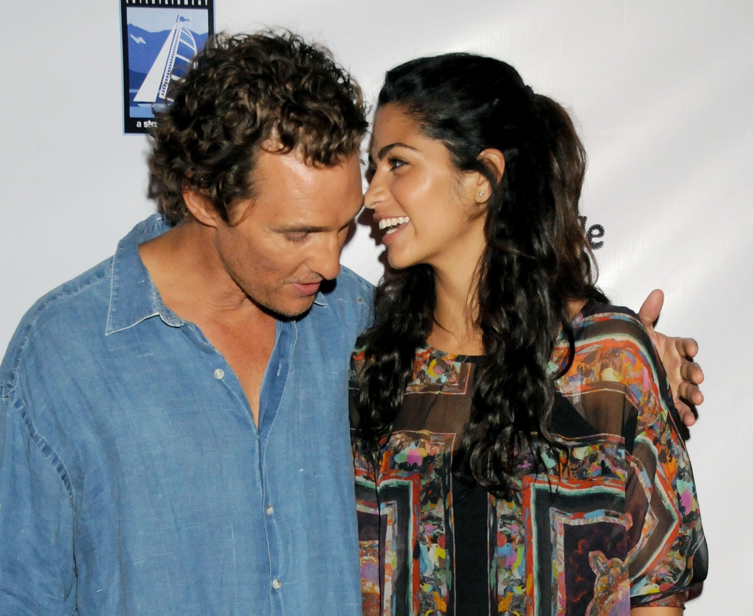 Actor Matthew McConaughey and Designer Camila Alves 