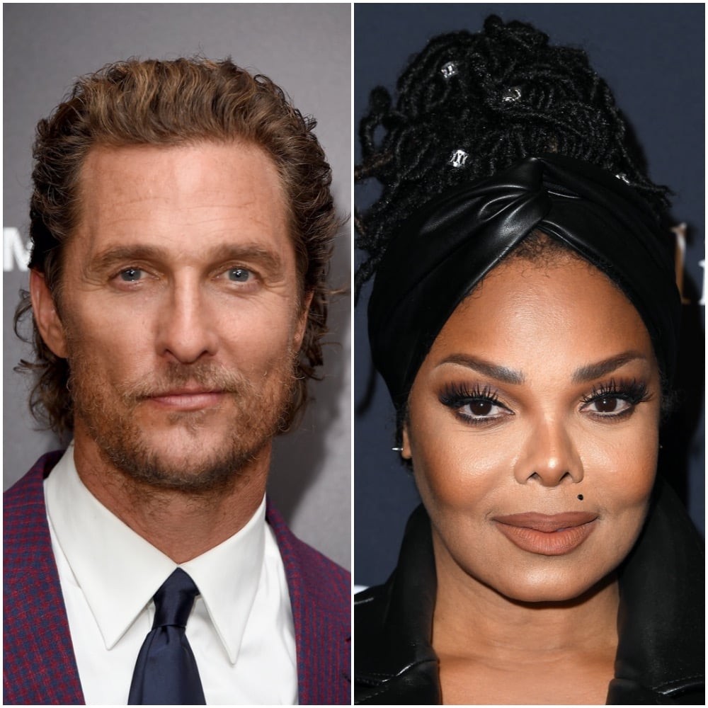 Matthew McConaughey and Janet Jackson