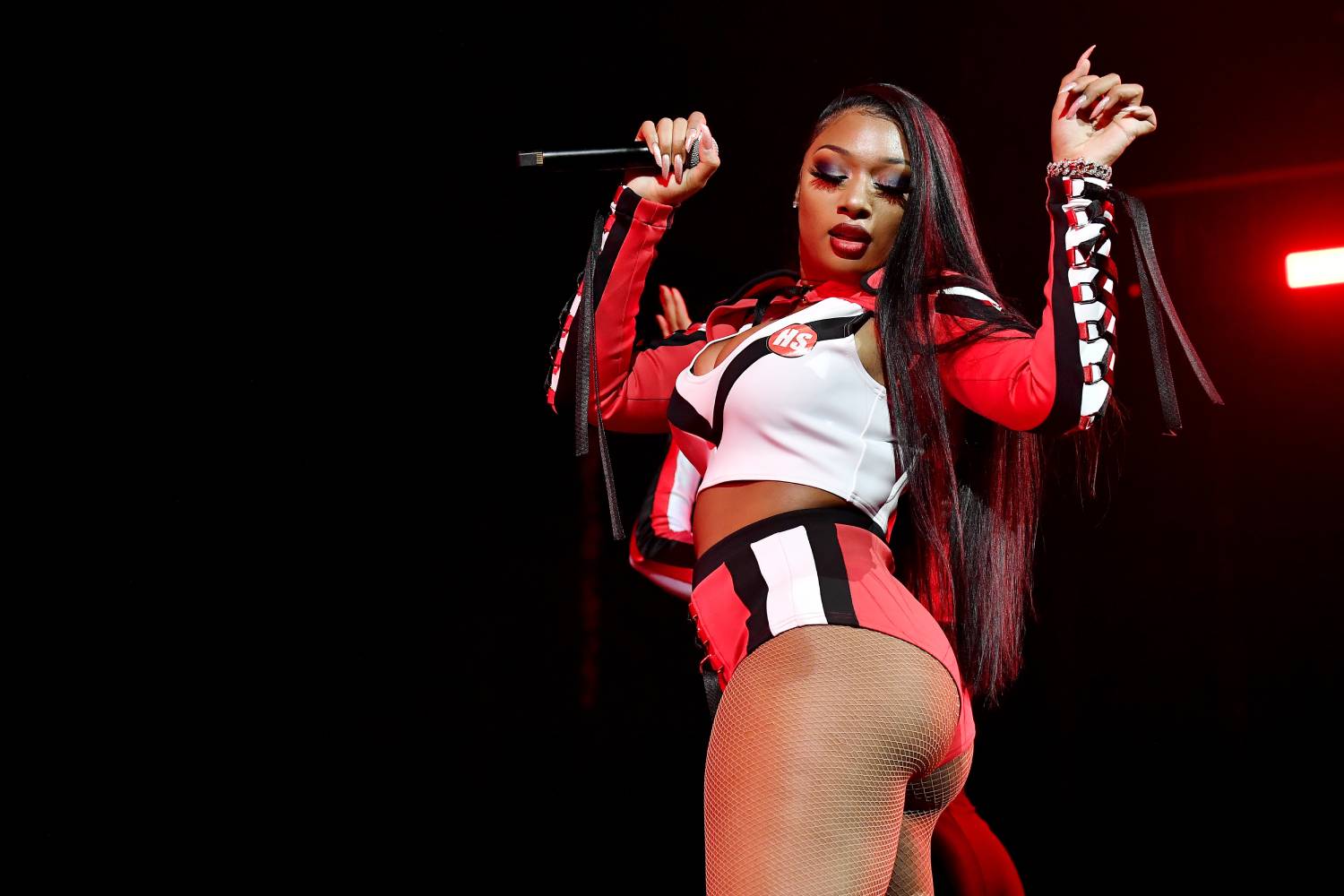 Megan Thee Stallion performs onstage during the EA Sports Bowl at Bud Light Super Bowl Music Fest on January 30, 2020 in Miami, Florida.