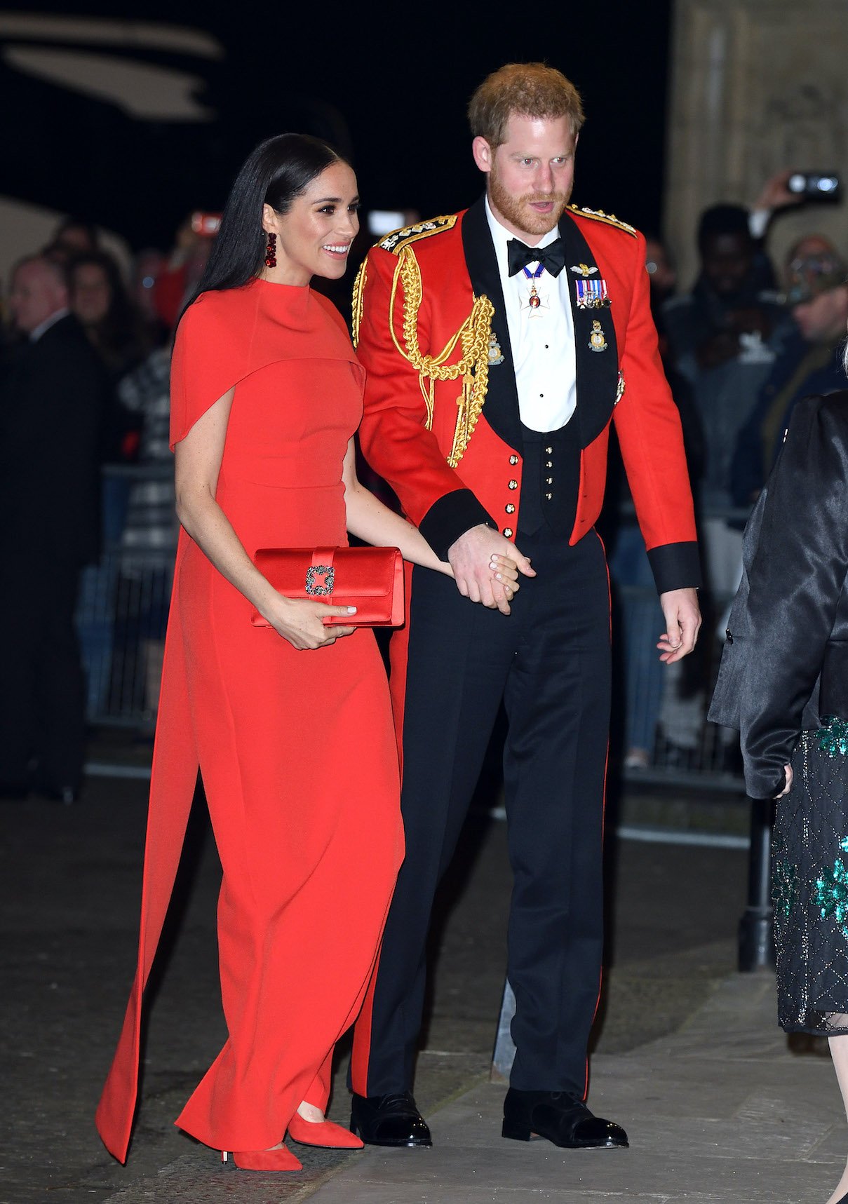 Meghan Markle and Prince Harry at the Mountbatten Music Festival