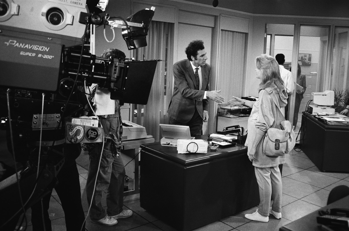 Michael Richards and Candice Bergen on 'Seinfeld'