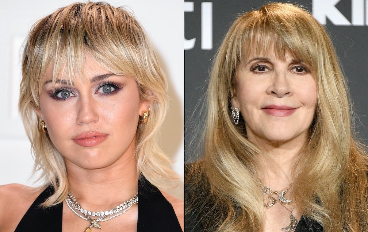 Miley Cyrus (left) and Stevie Nicks (right) | Steve Granitz/WireImage/Dia Dipasupil/FilmMagic/Getty Images