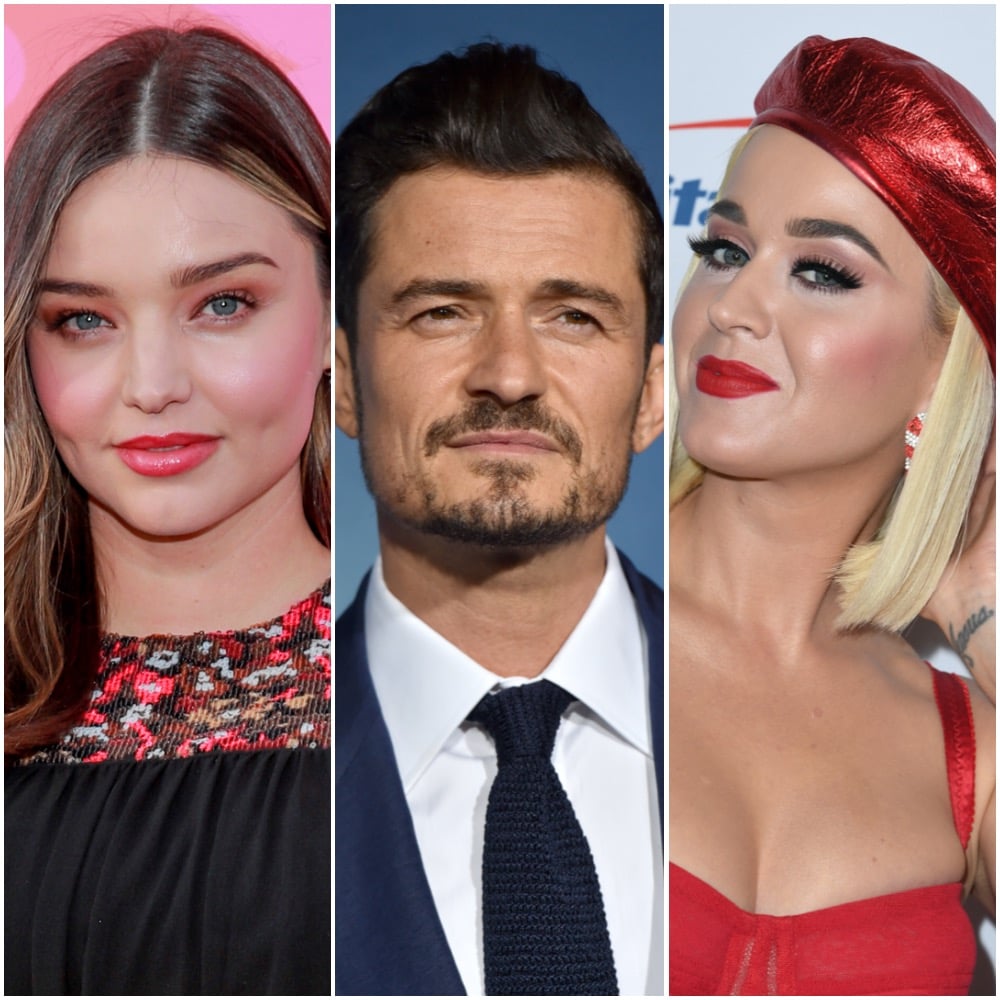 Miranda Kerr, Orlando Bloom, and Katy Perry