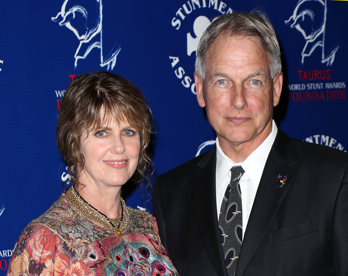 NCIS star Mark Harmon with his wife Pam Dawber in 2013