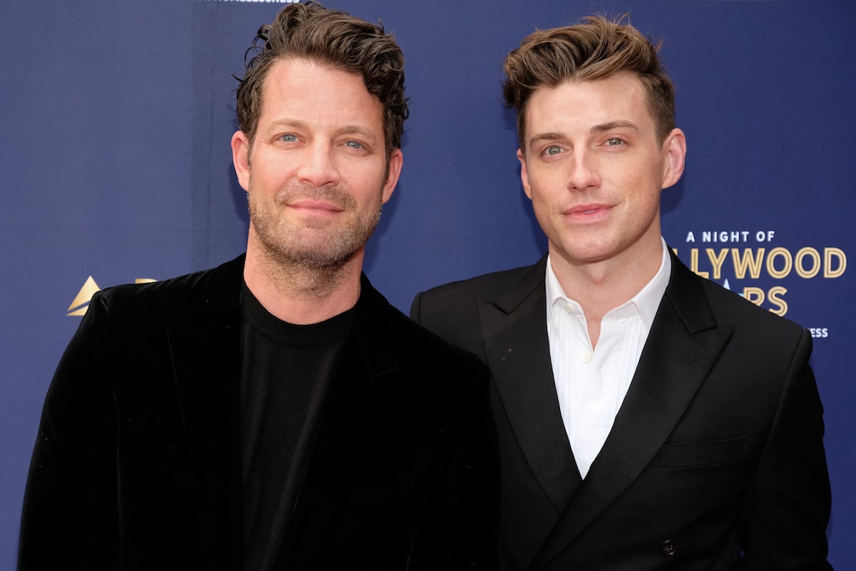 Nate Berkus and Jeremiah Brent attend A Night of Hollywood Stars Gala.