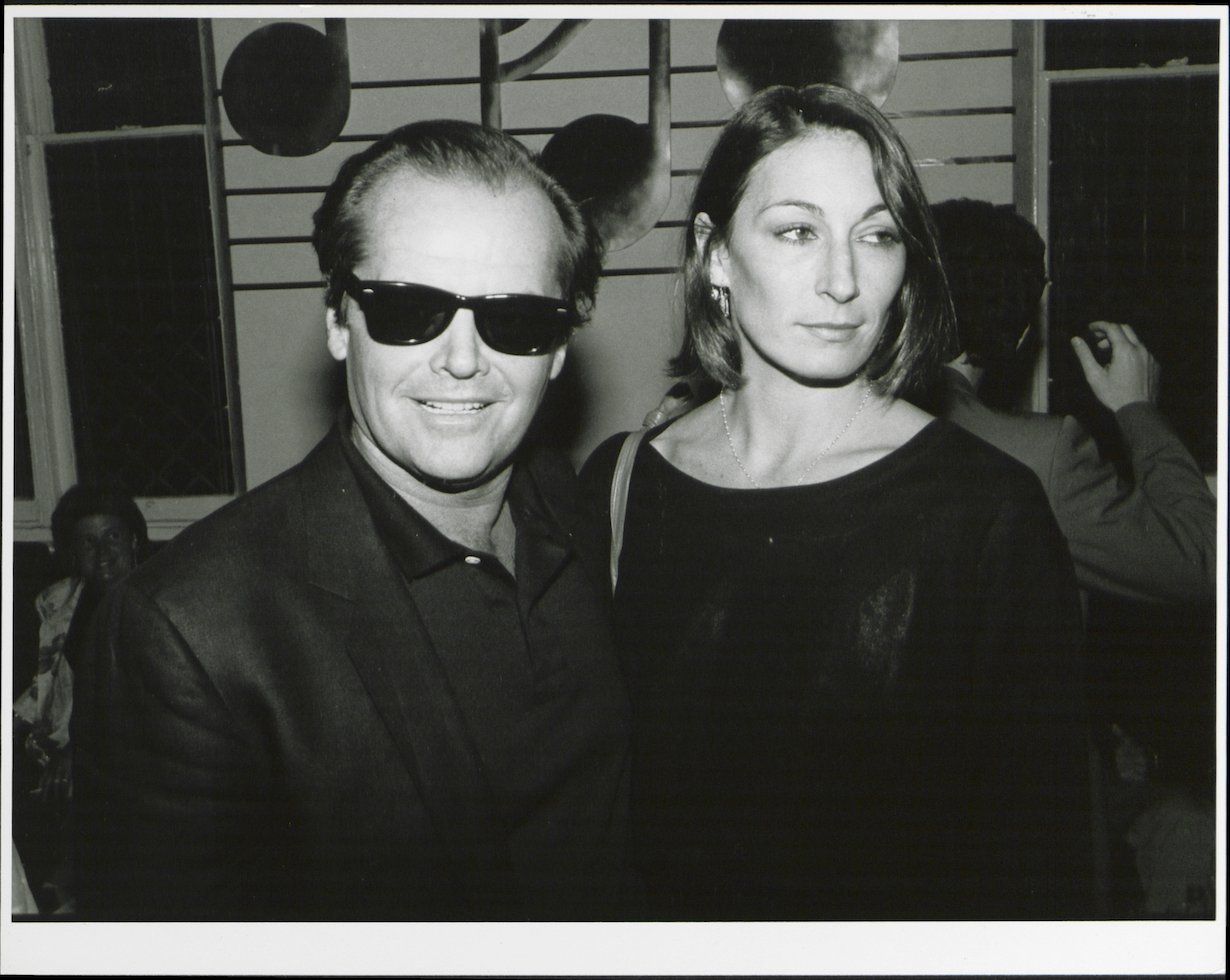 Jack Nicholson with Anjelica Huston
