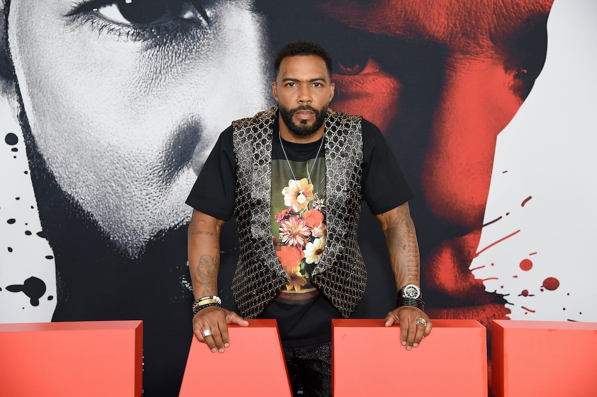 Omari Hardwick on the red carpet