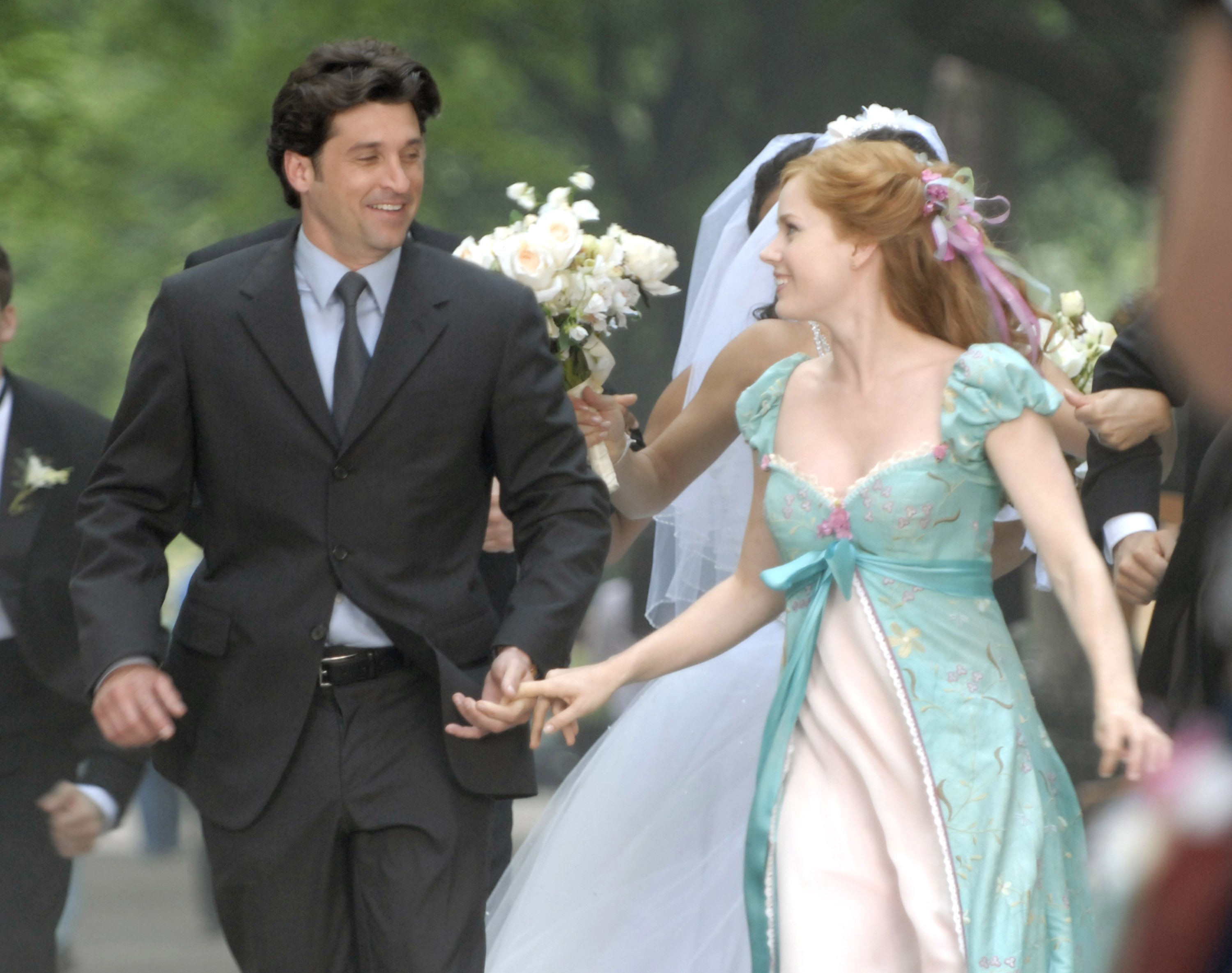 Patrick Dempsey and Amy Adams of 'Enchanted'