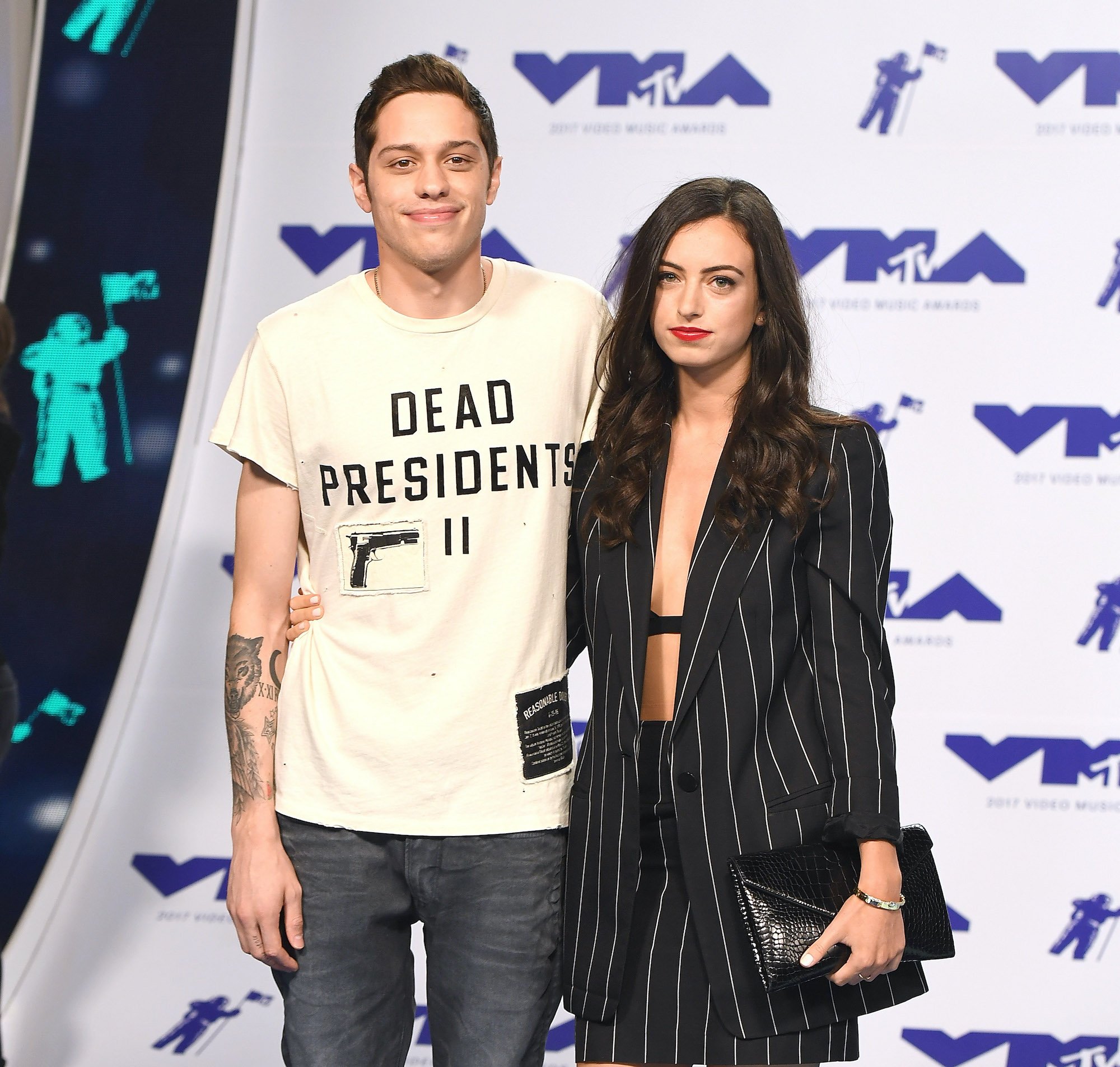 Pete Davidson and Cazzie Davidson