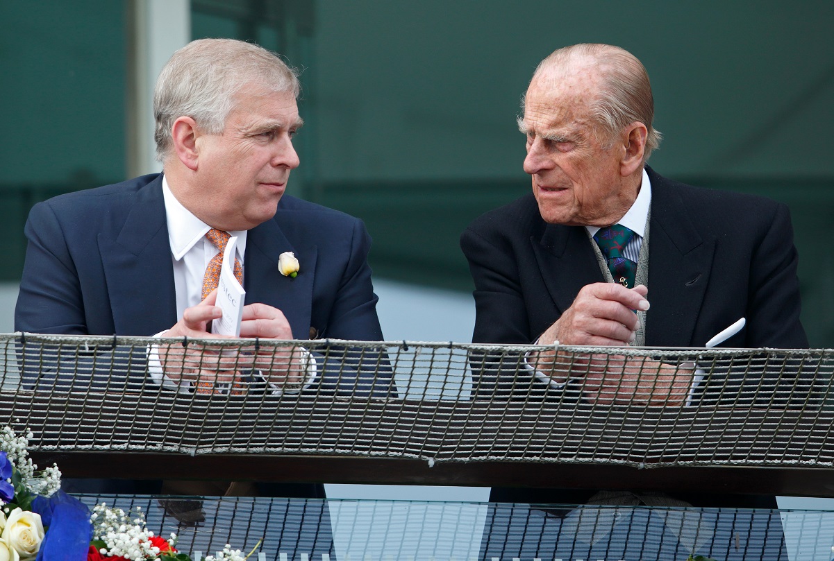 Prince Philip and Prince Andrew