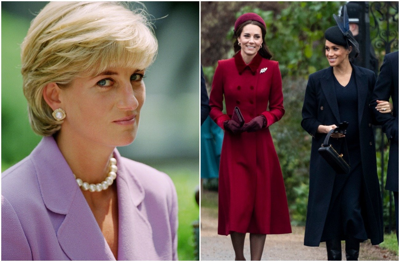 Princess Diana Kate Middleton Meghan Markle