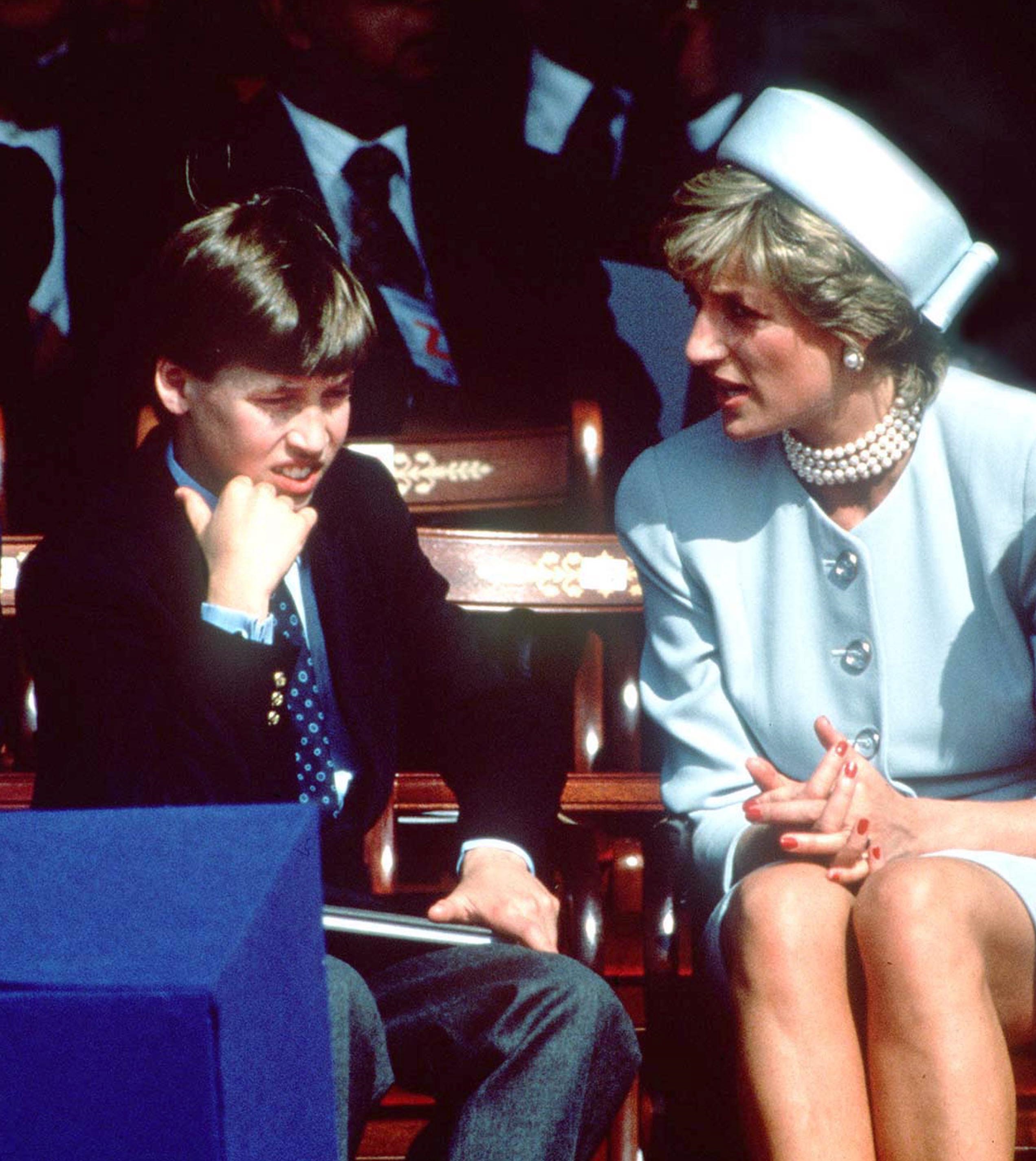 Princess Diana and Prince William