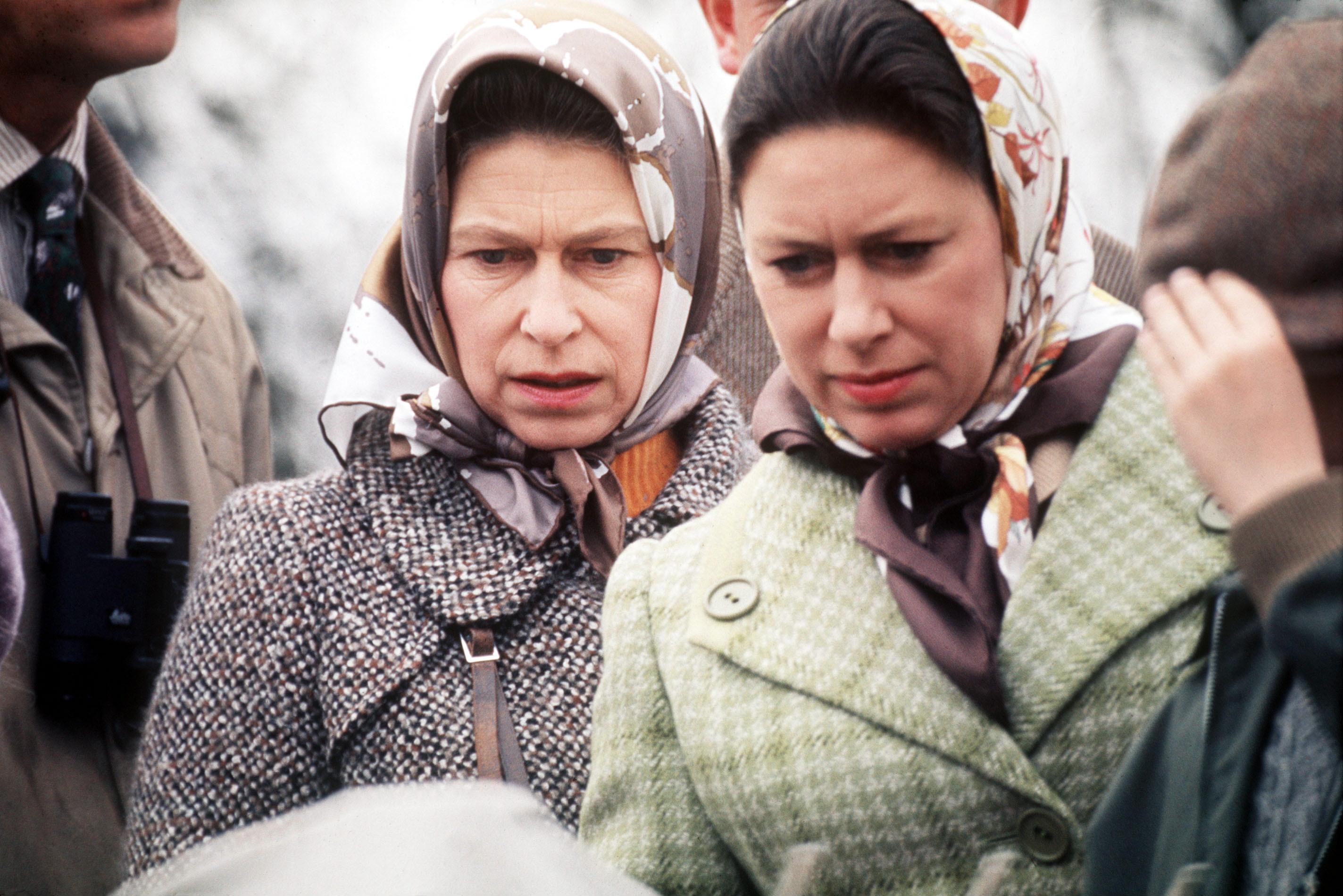  Queen Elizabeth II and Princess Margaret