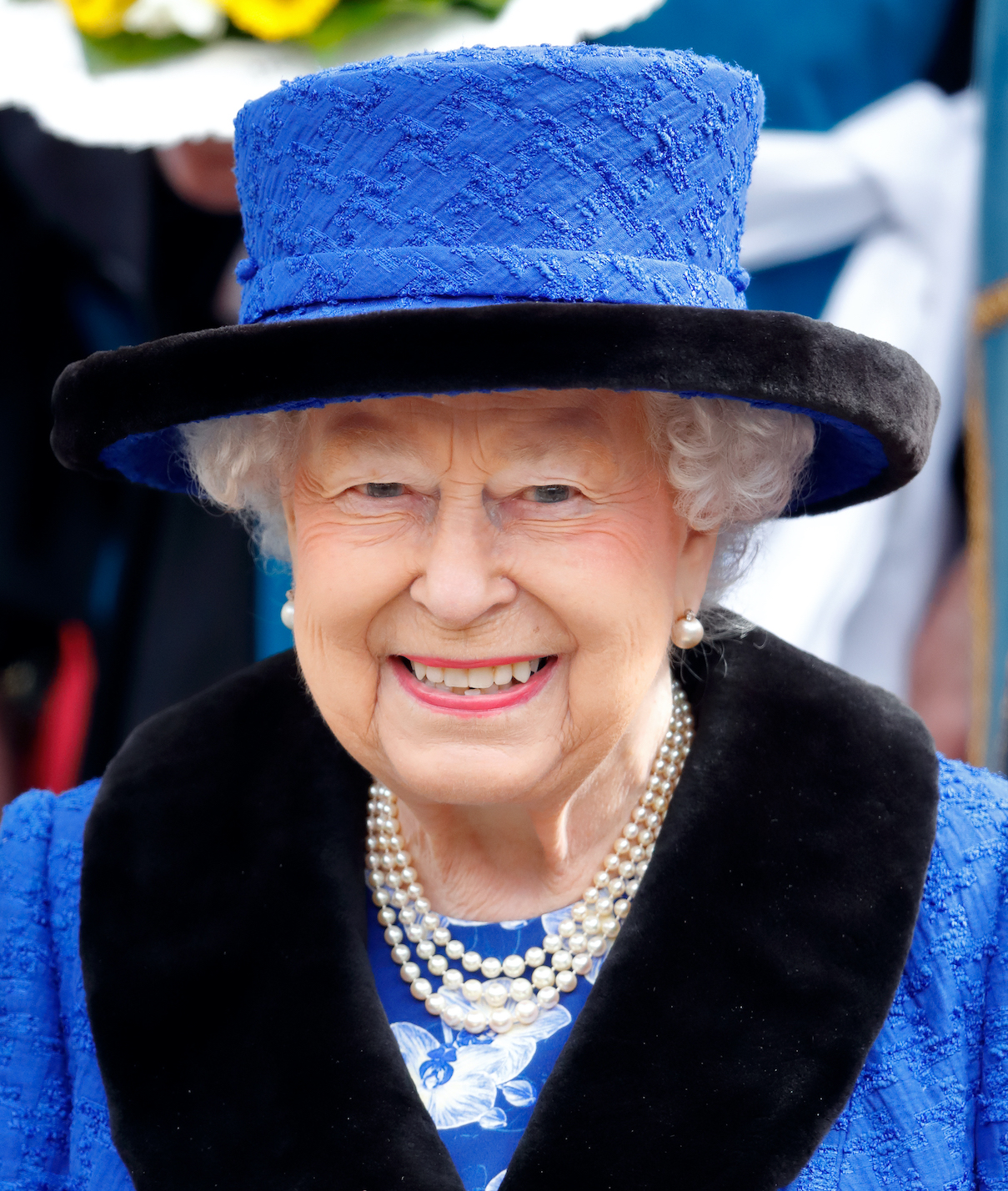 Queen Elizabeth II attends the 2018 Royal Maundy Service 
