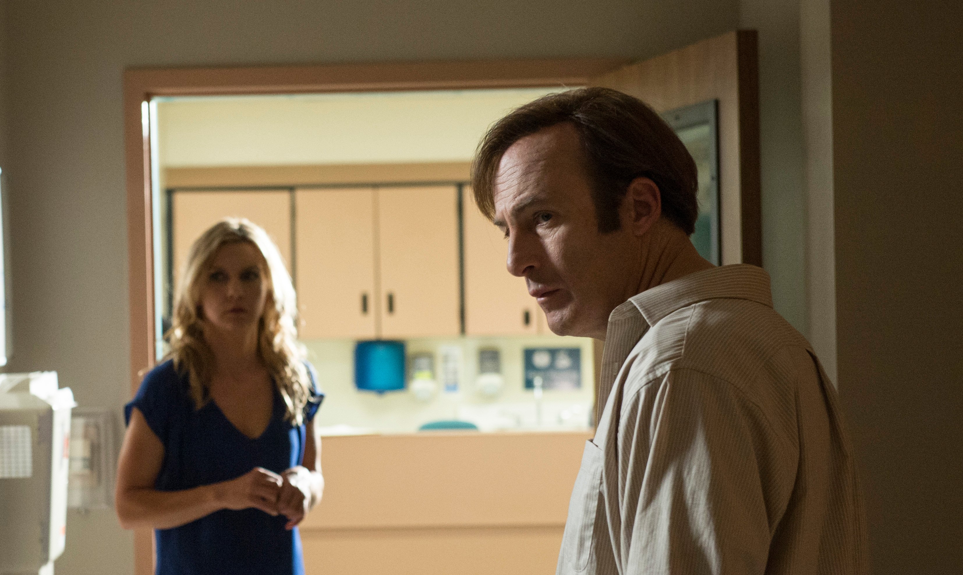 Rhe Seehorn and Bob Odenkirk