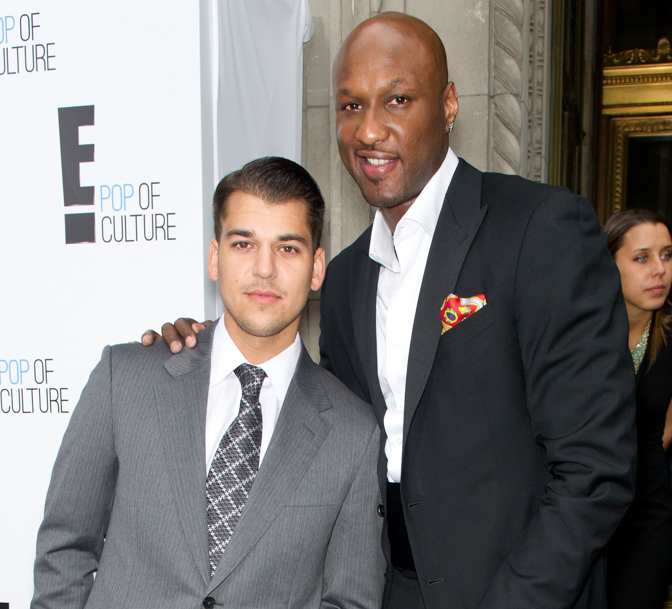 Rob Kardashian and Lamar Odom