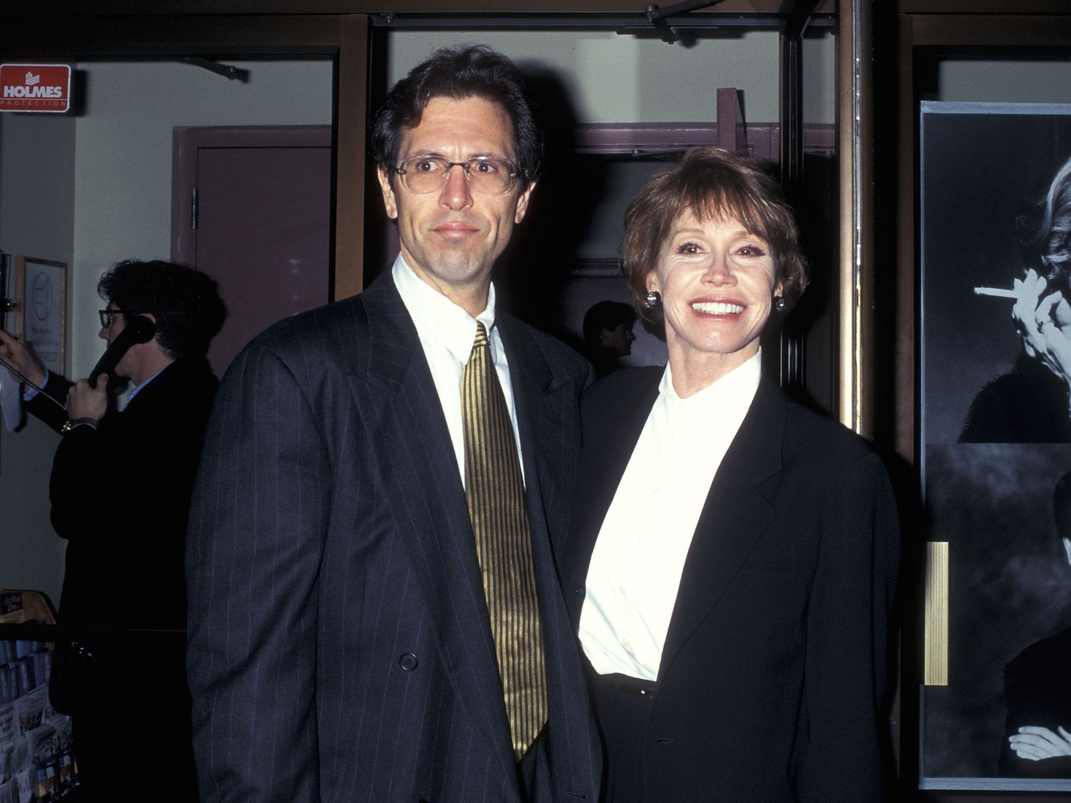 Mary Tyler Moore and husband Dr. Robert Levine 