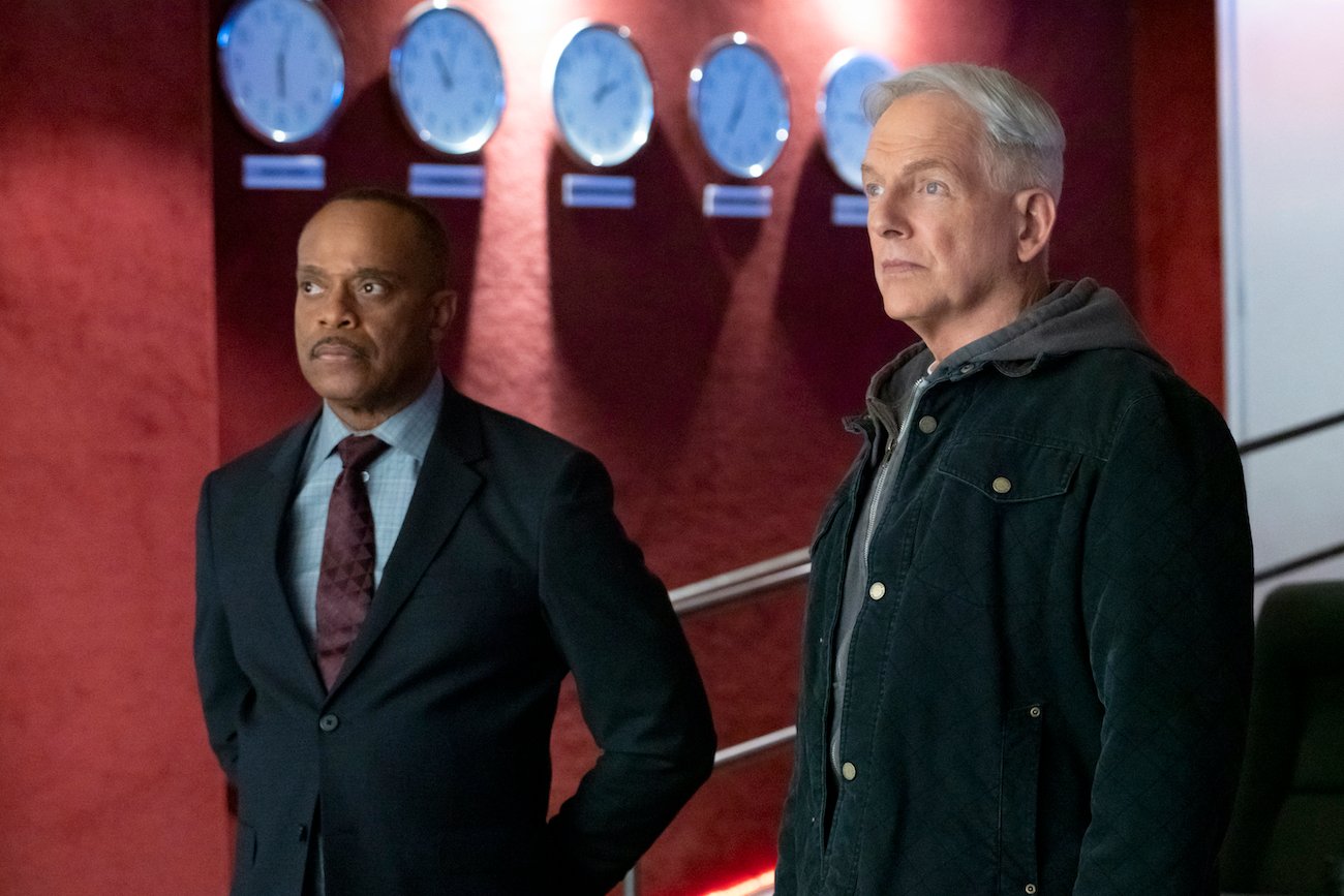 Rocky Carroll and Mark Harmon 'NCIS'