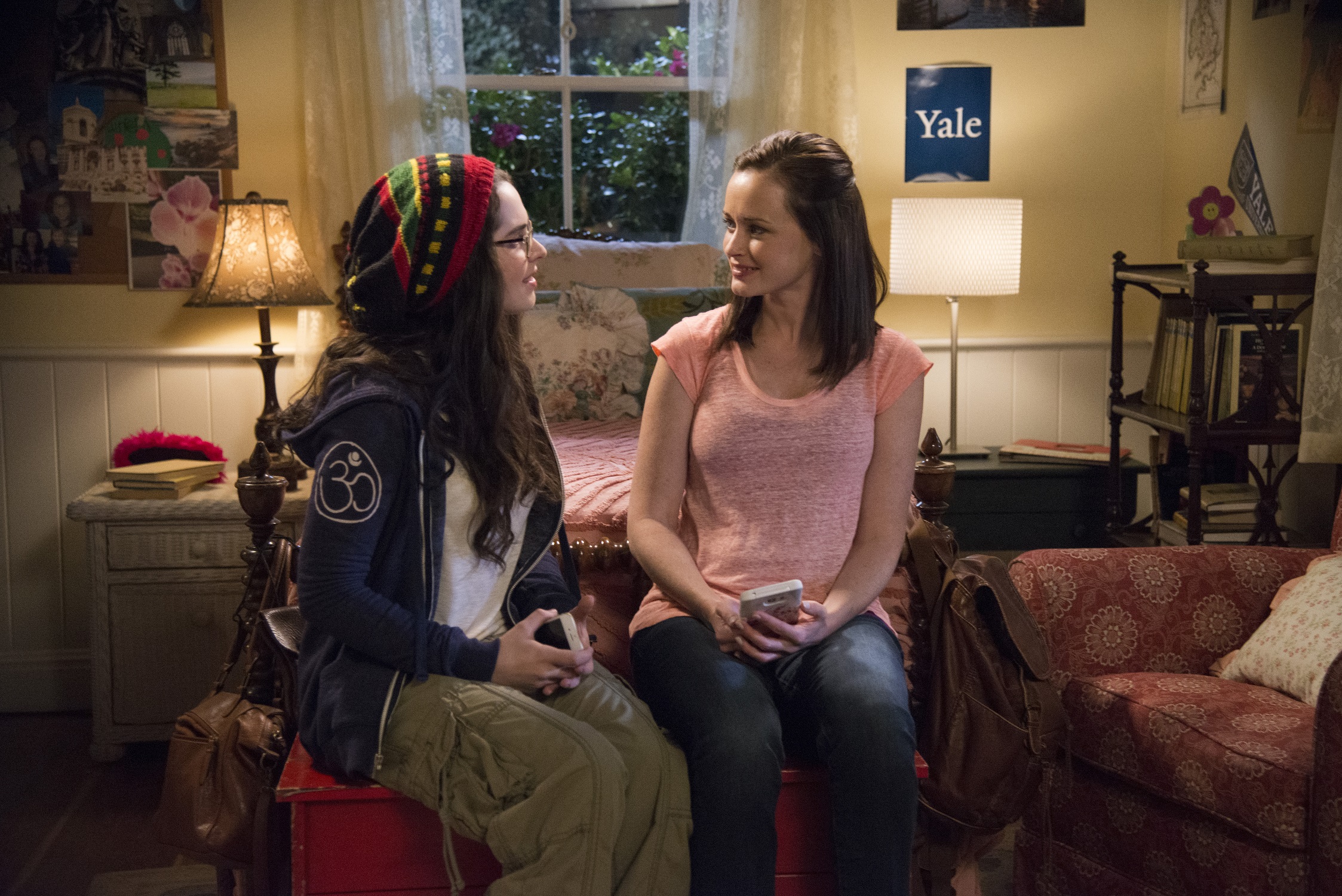 April Nardini and Rory Gilmore in 'Gilmore Girls: A Year in the Life'