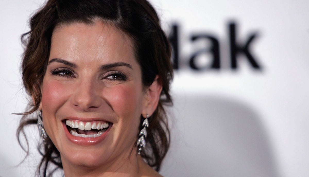 Sandra Bullock attends "Women In Film presents: Fusion, The 2005 Crystal and Lucy Awards" June 10, 2005 at the Beverly Hilton Hotel in Los Angeles.