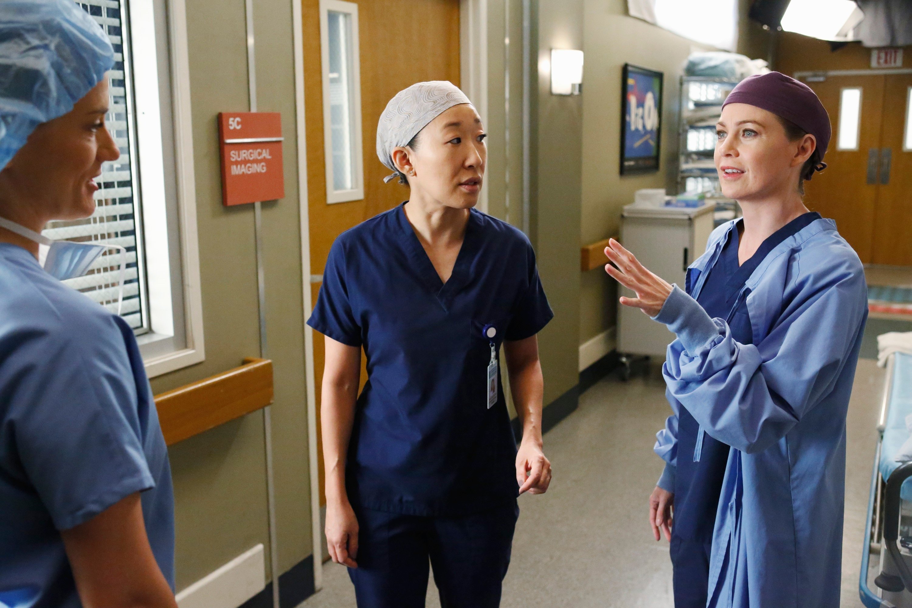 'Grey's Anatomy' stars Sandra Oh and Ellen Pompeo