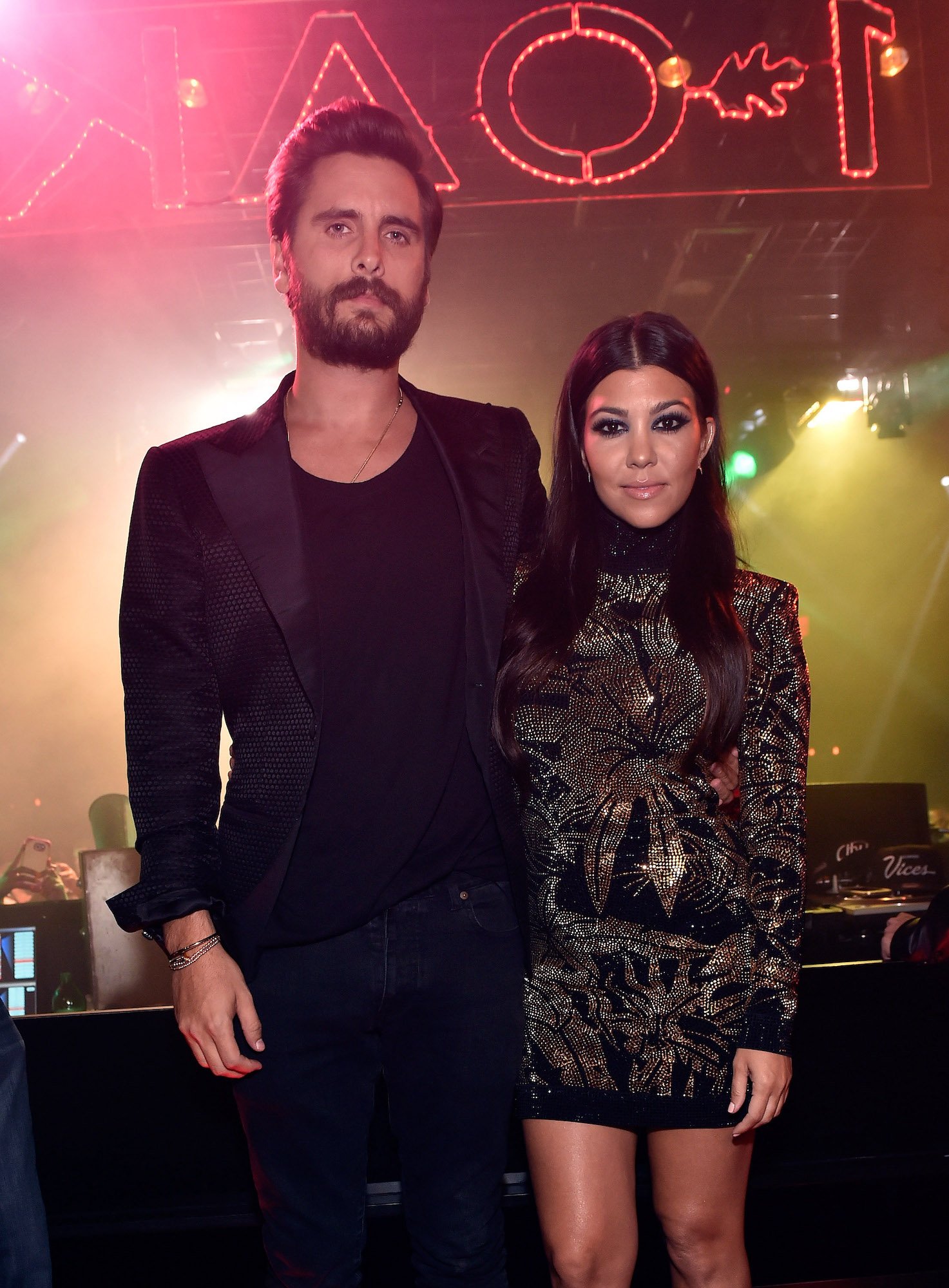 Scott Disick and Kourtney Kardashian