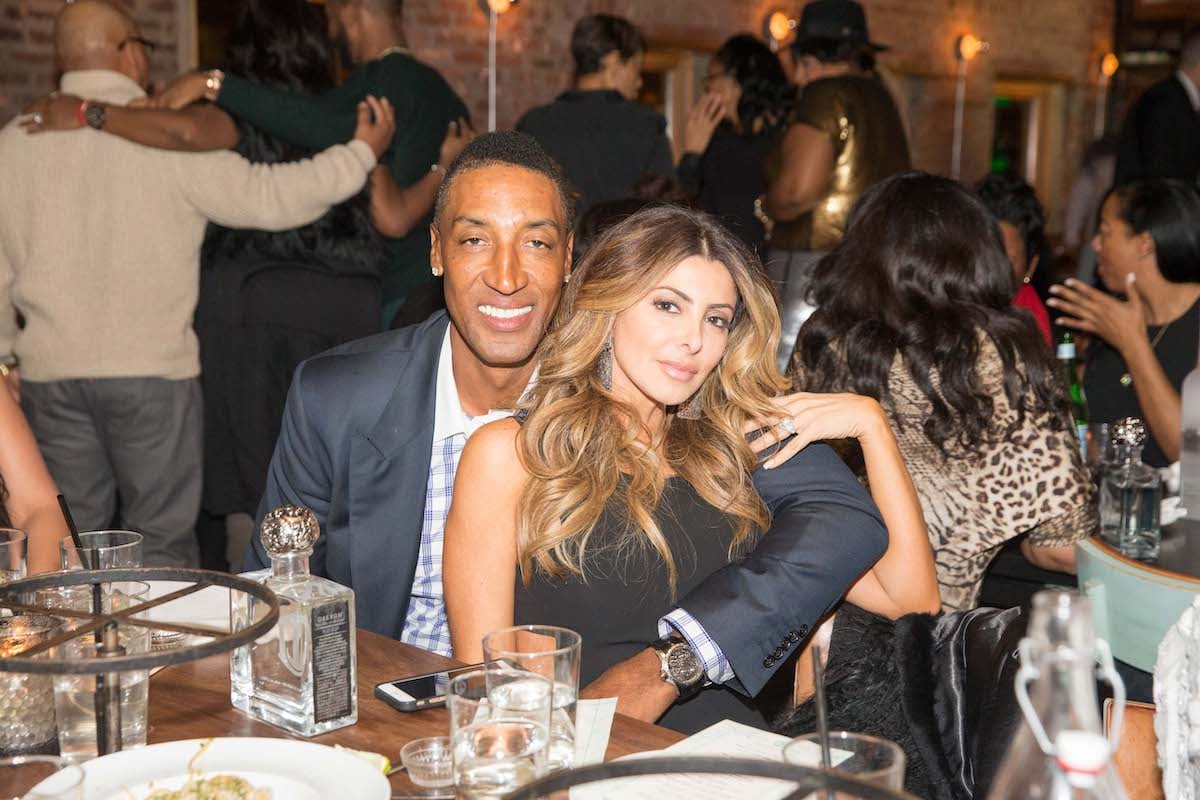 Scottie Pippen and Larsa Pippen