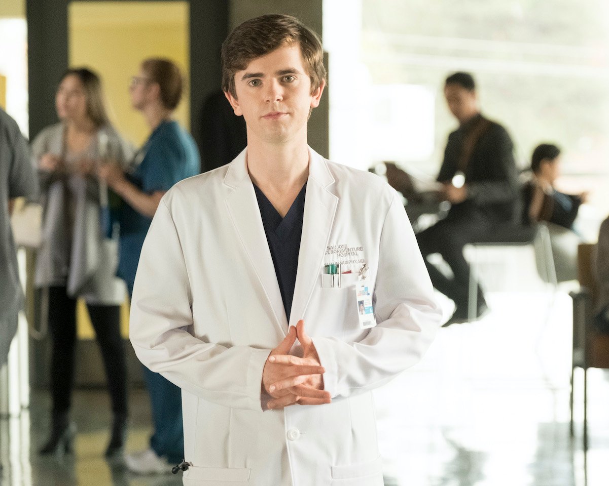 Freddie Highmore plays Dr. Shaun Murphy on 'The Good Doctor' 