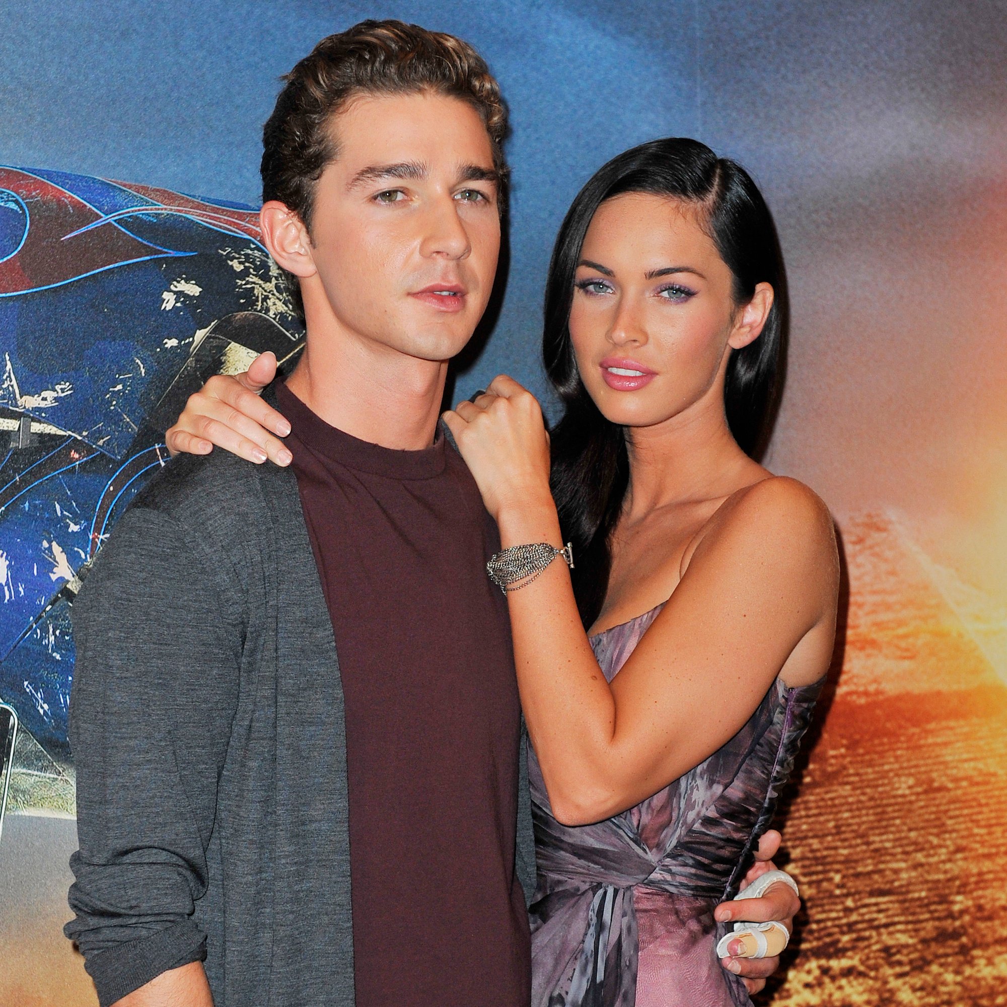 Shia LaBeouf and Megan Fox