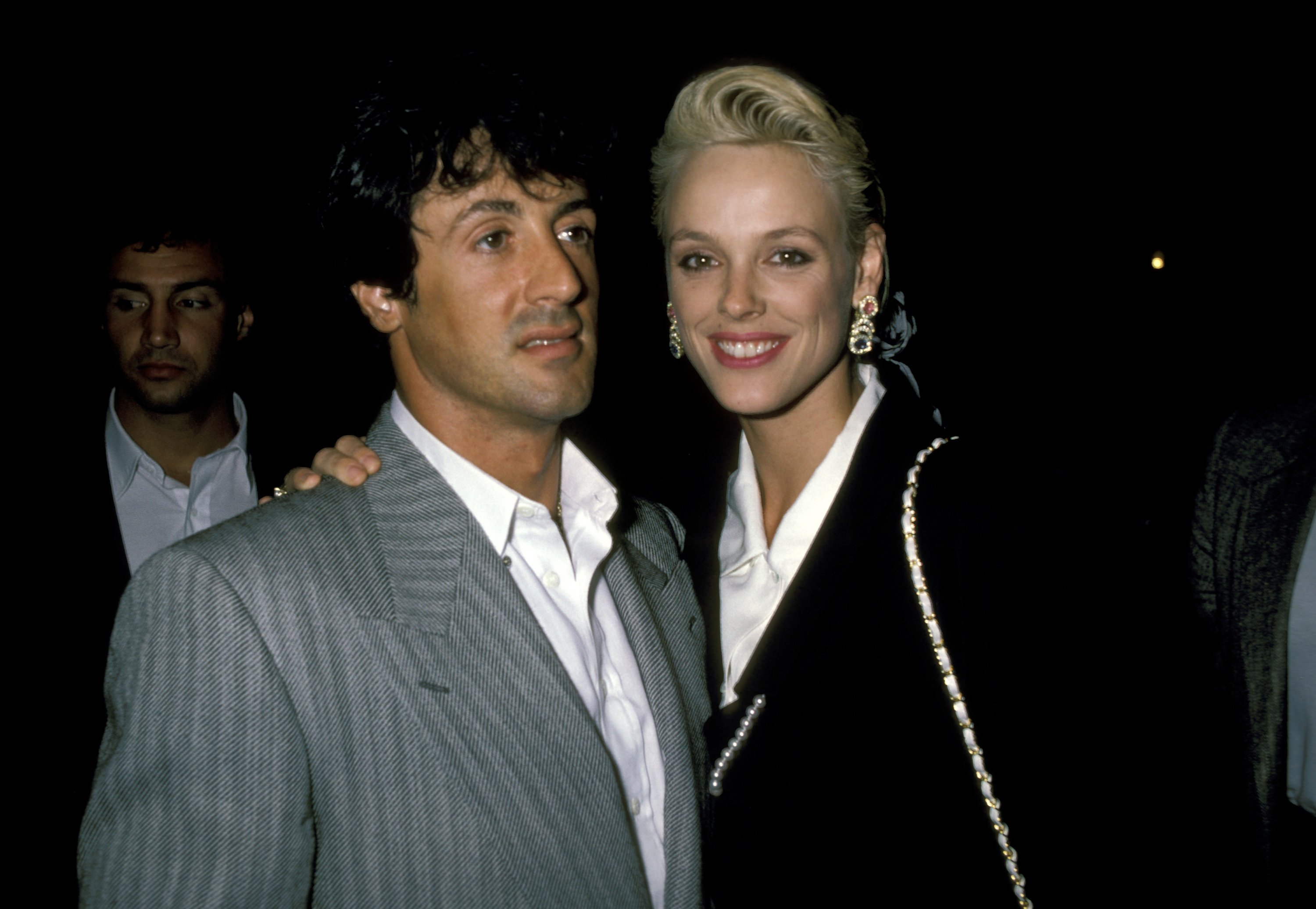 Sylvester Stallone and Brigitte Nielsen