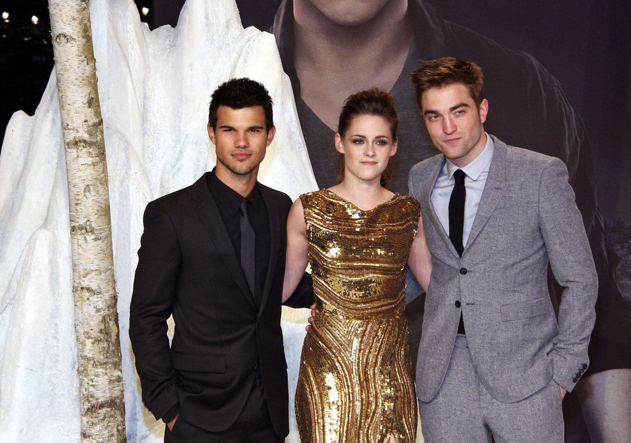 Twilight cast: Taylor Lautner, Kristen Stewart, and Robert Pattinson
