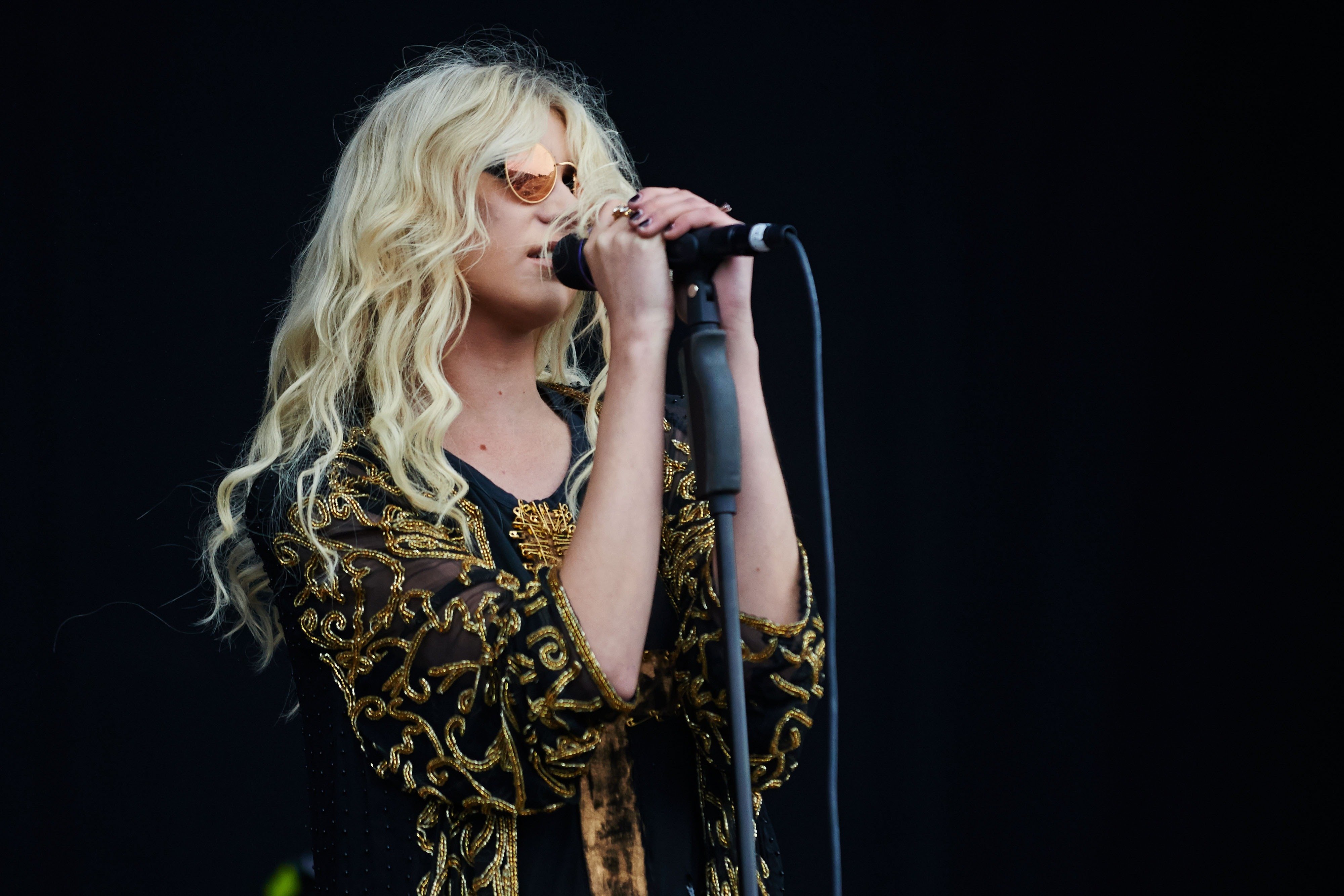 Taylor Momsen performs with her band, The Pretty Reckless in 2014