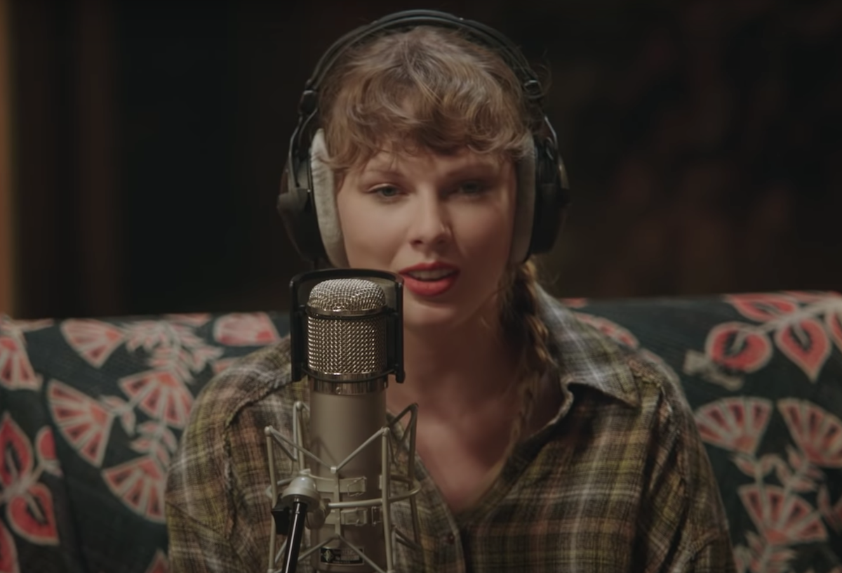 Taylor Swift in the 'Folklore' Disney+ concert trailer | YouTube