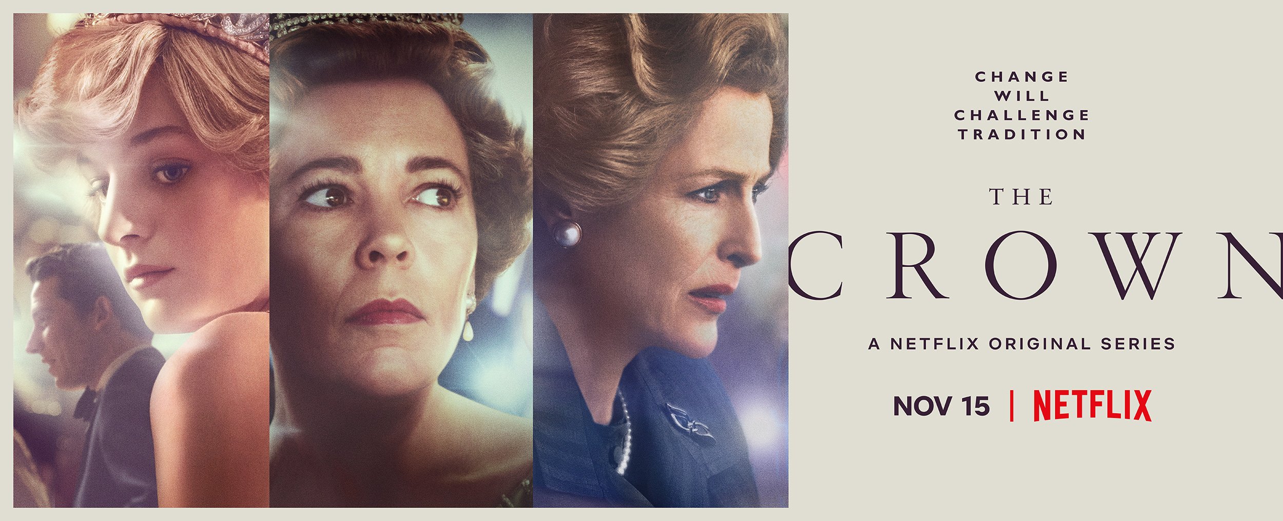 Promotional poster for 'The Crown'