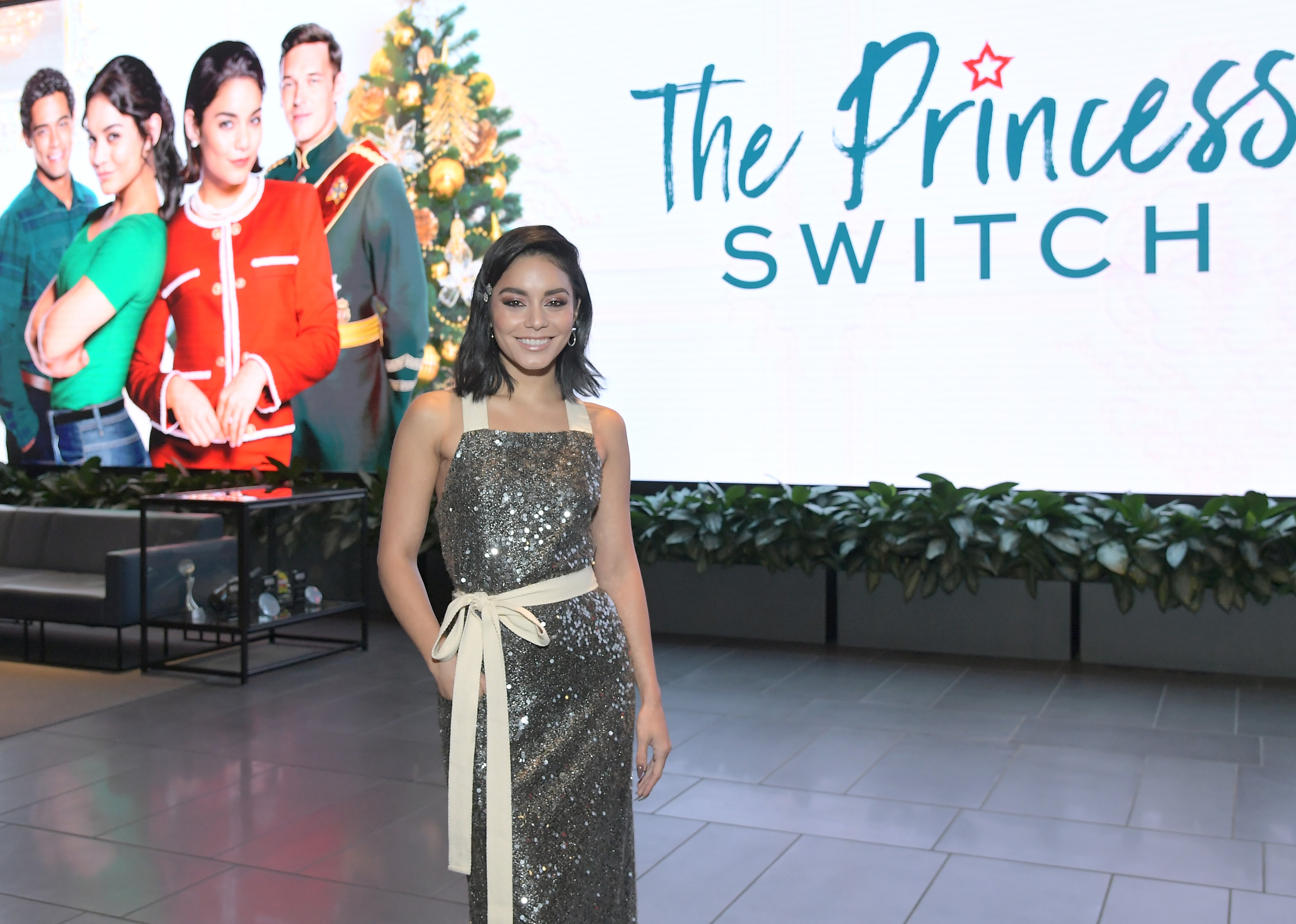 Vanessa Hudgens attends the 'The Princess Switch' Special Screening