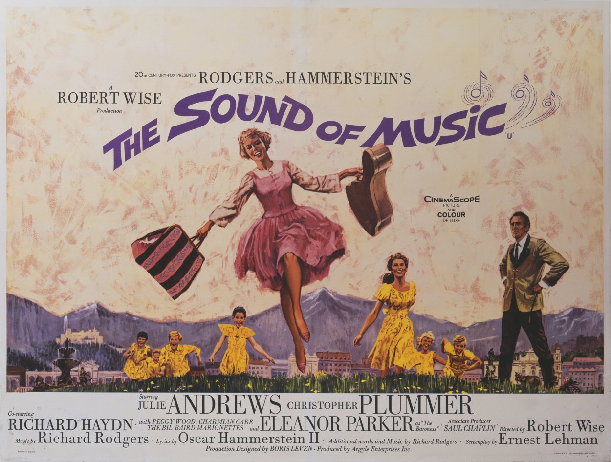 A poster for 'The Sound of Music'
