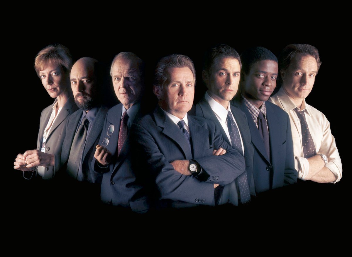 The cast of 'The West Wing.'
