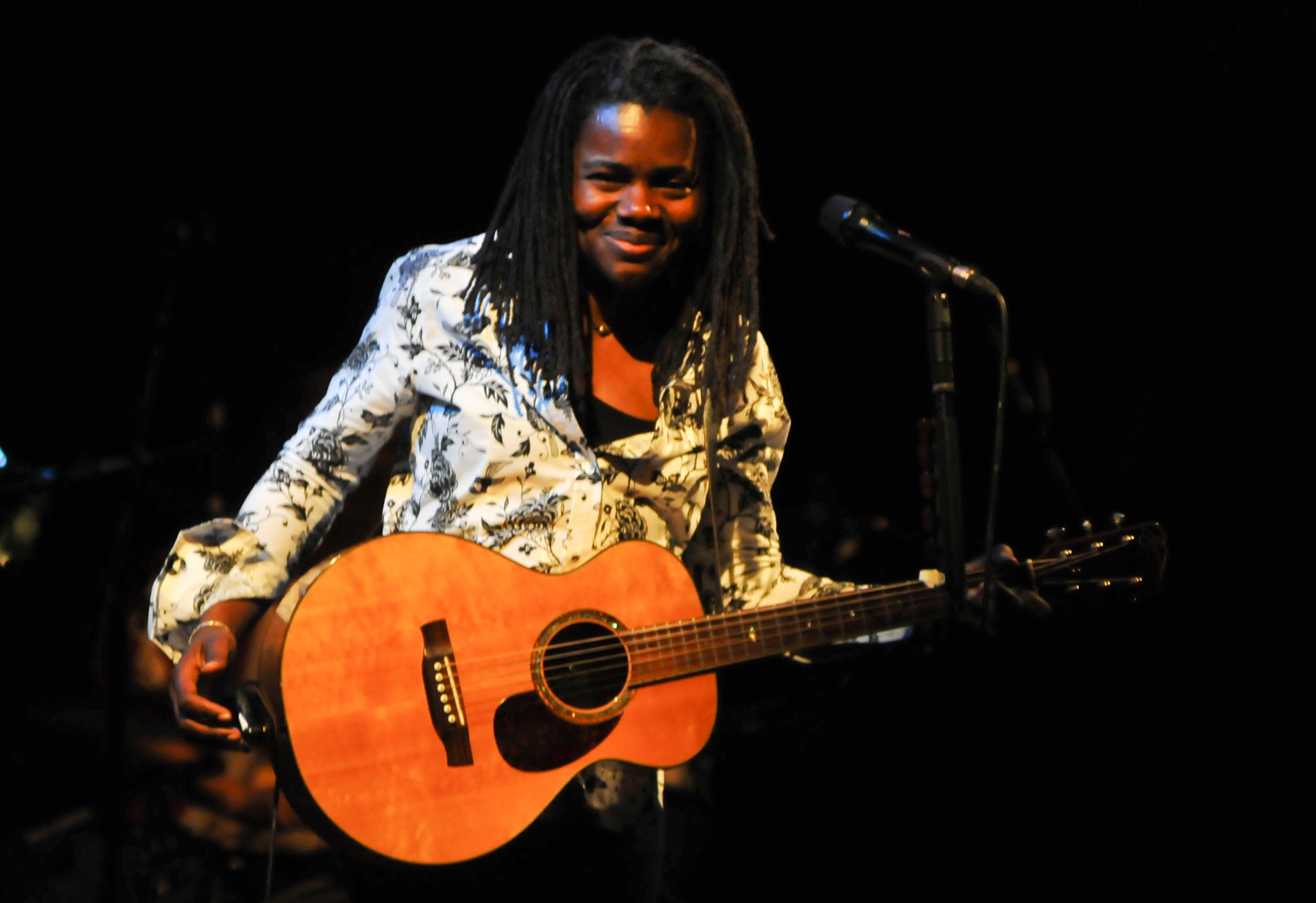 Tracy Chapman performs on stage at the Nice Jazz Festival on July 18, 2009 in Antibes, France.