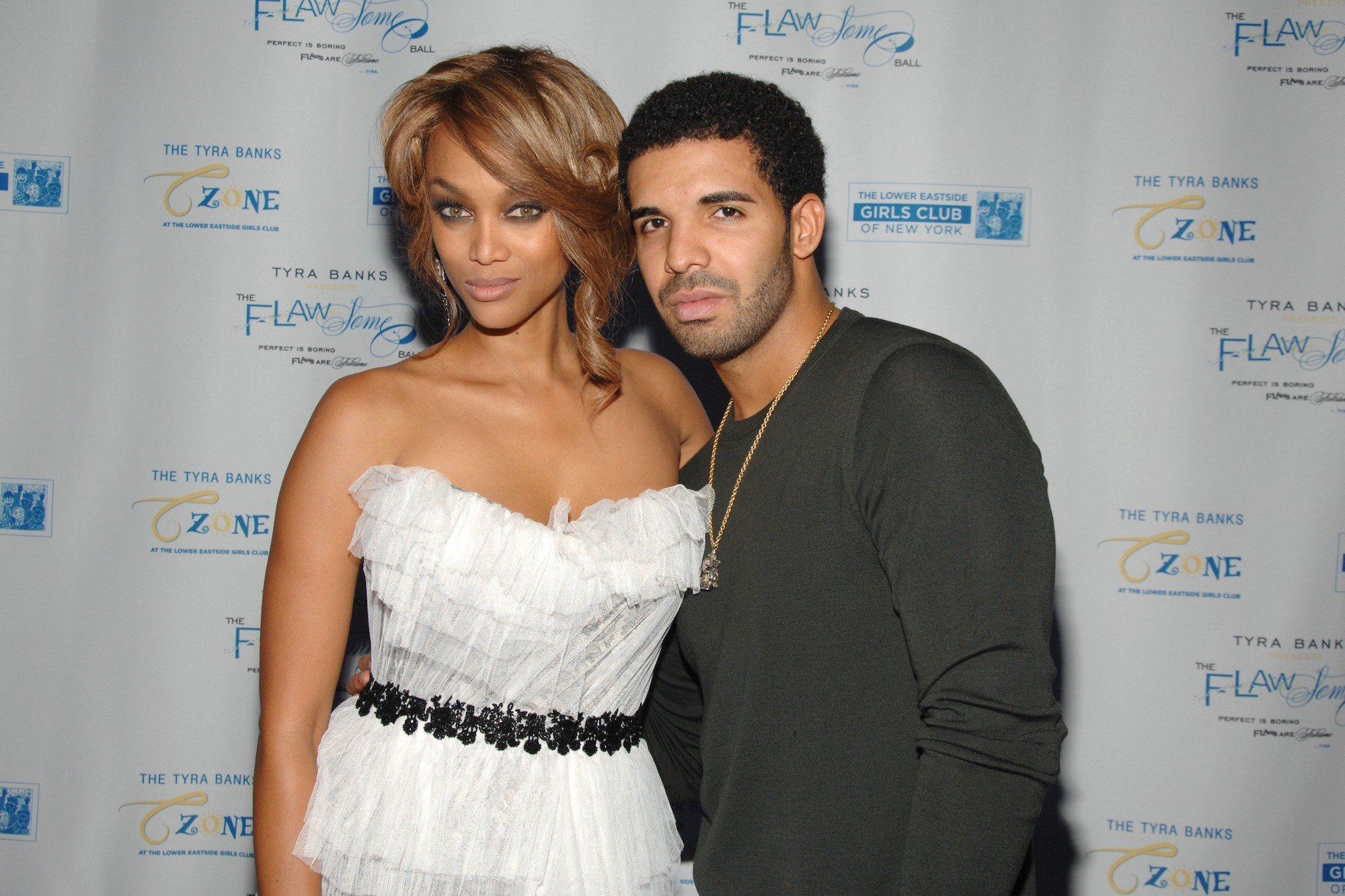 Tyra Banks and Drake