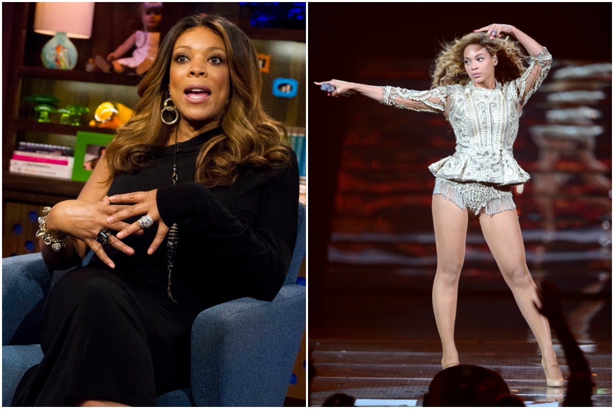 WATCH WHAT HAPPENS LIVE -- Pictured: Wendy Williams/(Exclusive Coverage) Beyonce performs on stage at Ovation Hall at Revel on May 25, 2012 in Atlantic City, New Jersey.