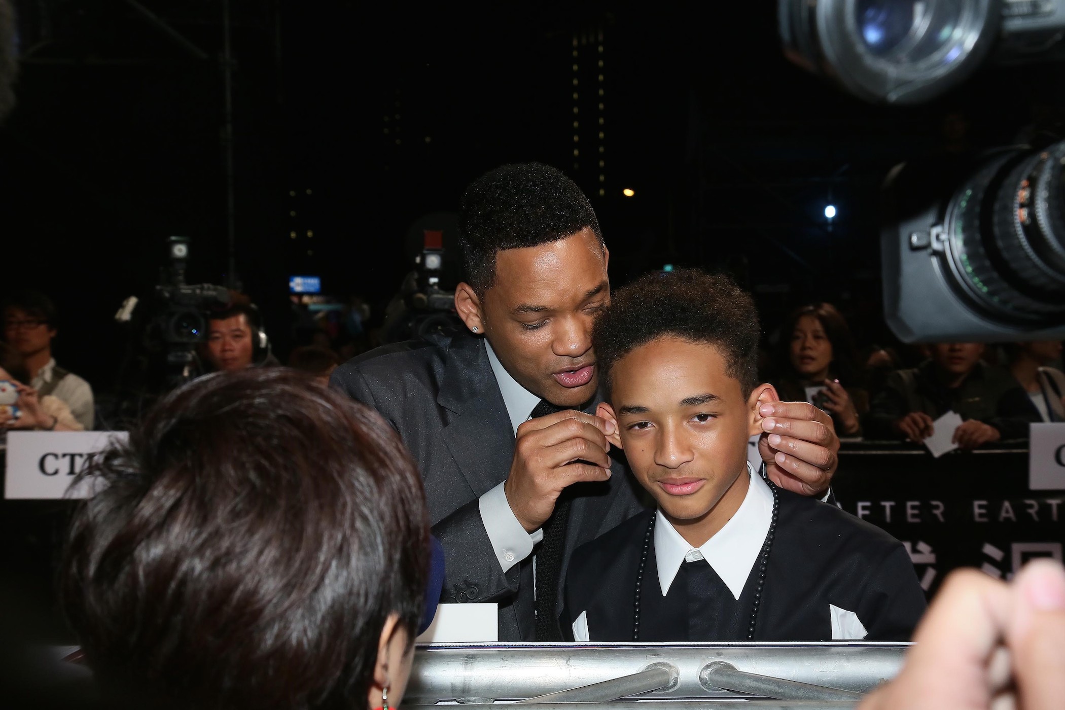 Will Smith and Jaden Smith attend 'After Earth' Taipei press conference